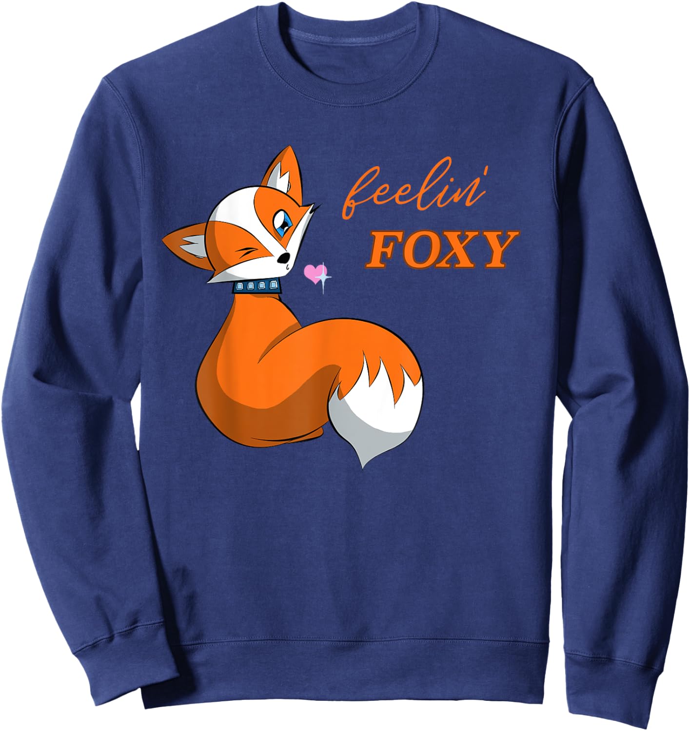 Feelin' Foxy Sweatshirt - Sweatshirt | Navy