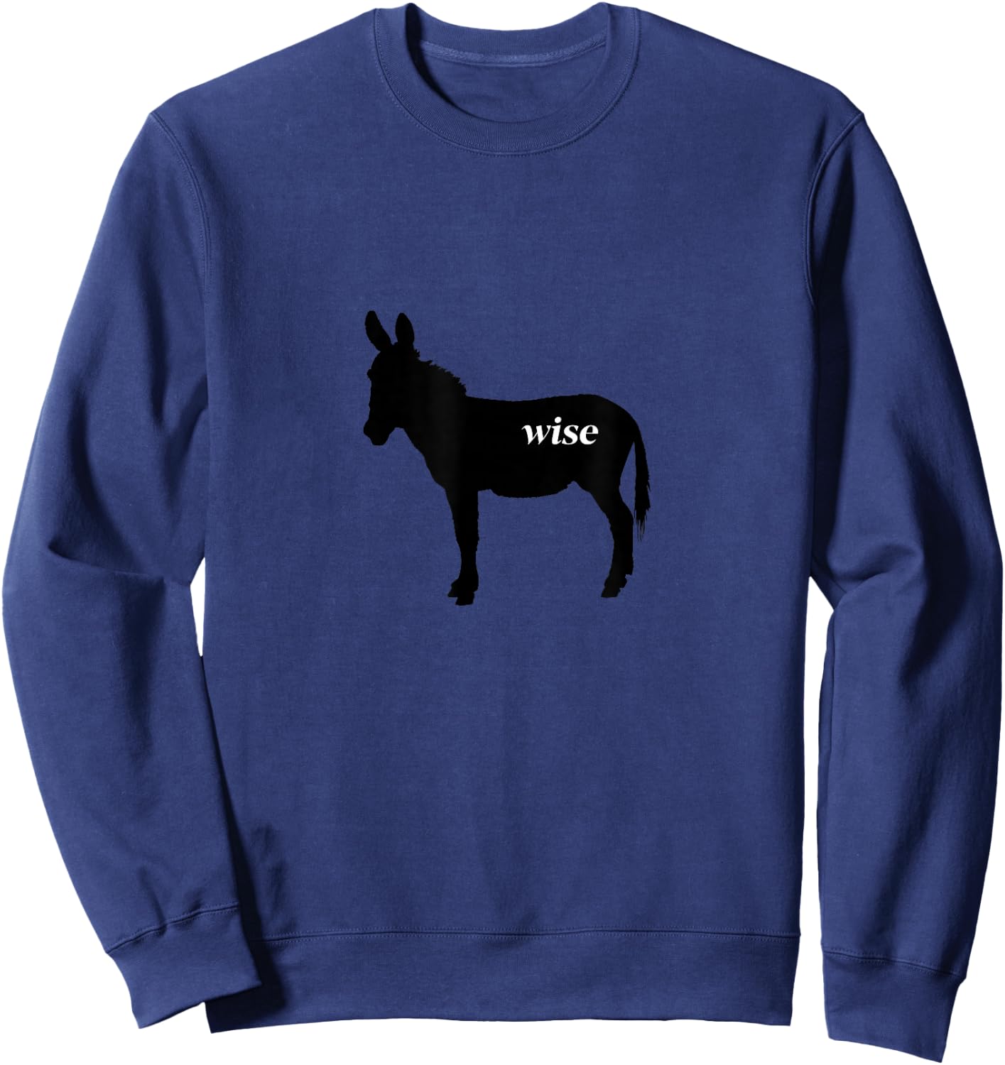 Wise Ass Sweatshirt - Sweatshirt | Navy