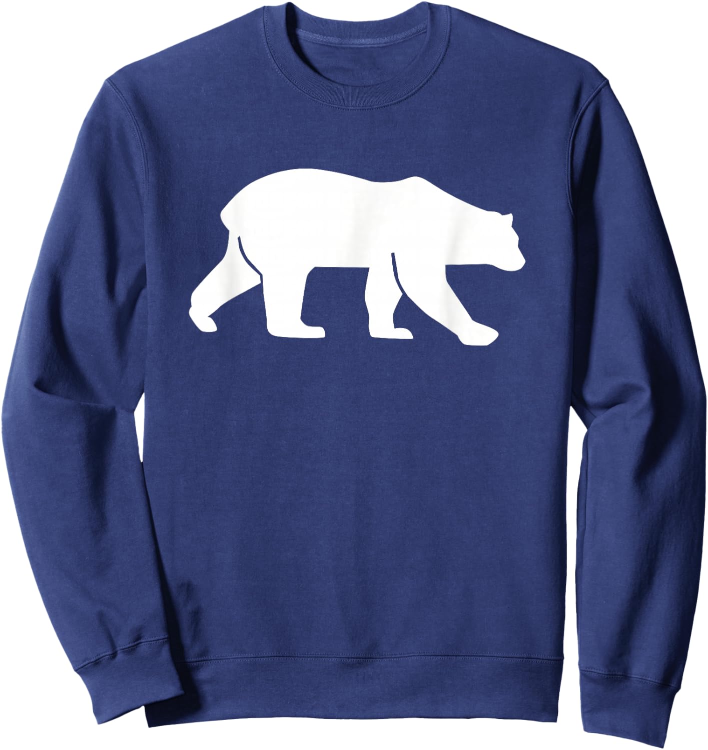 Walking polar bear Sweatshirt - Sweatshirt | Navy