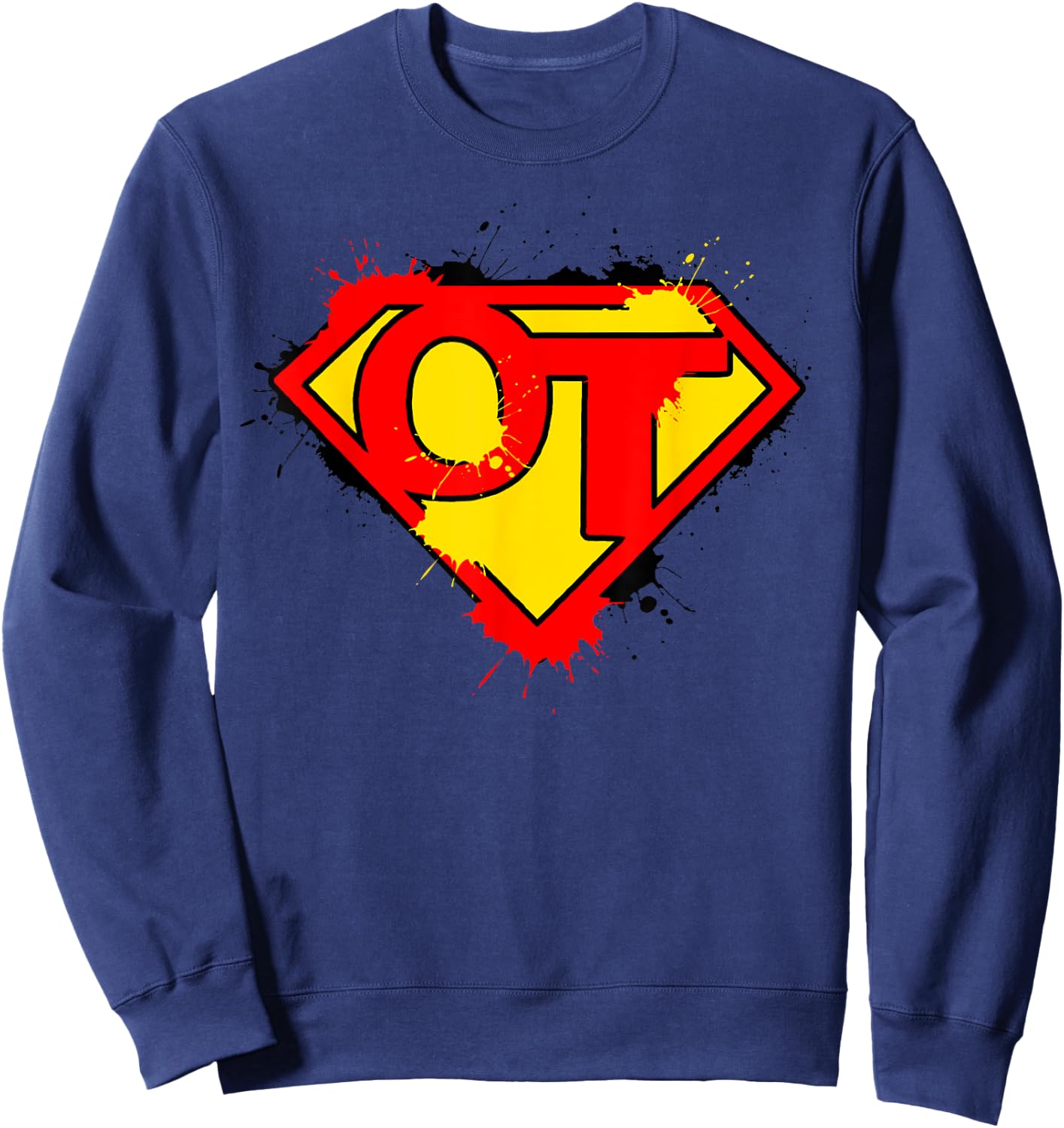 Super OT Occupational Therapy Sweatshirt - Sweatshirt | Navy