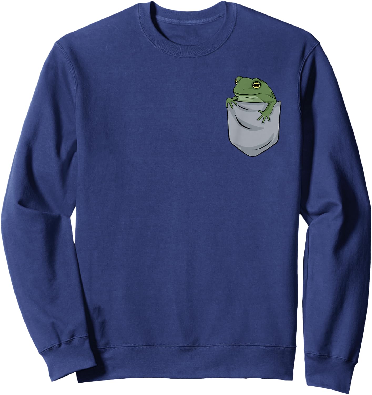Frog in chest pocket Sweatshirt - Sweatshirt | Navy