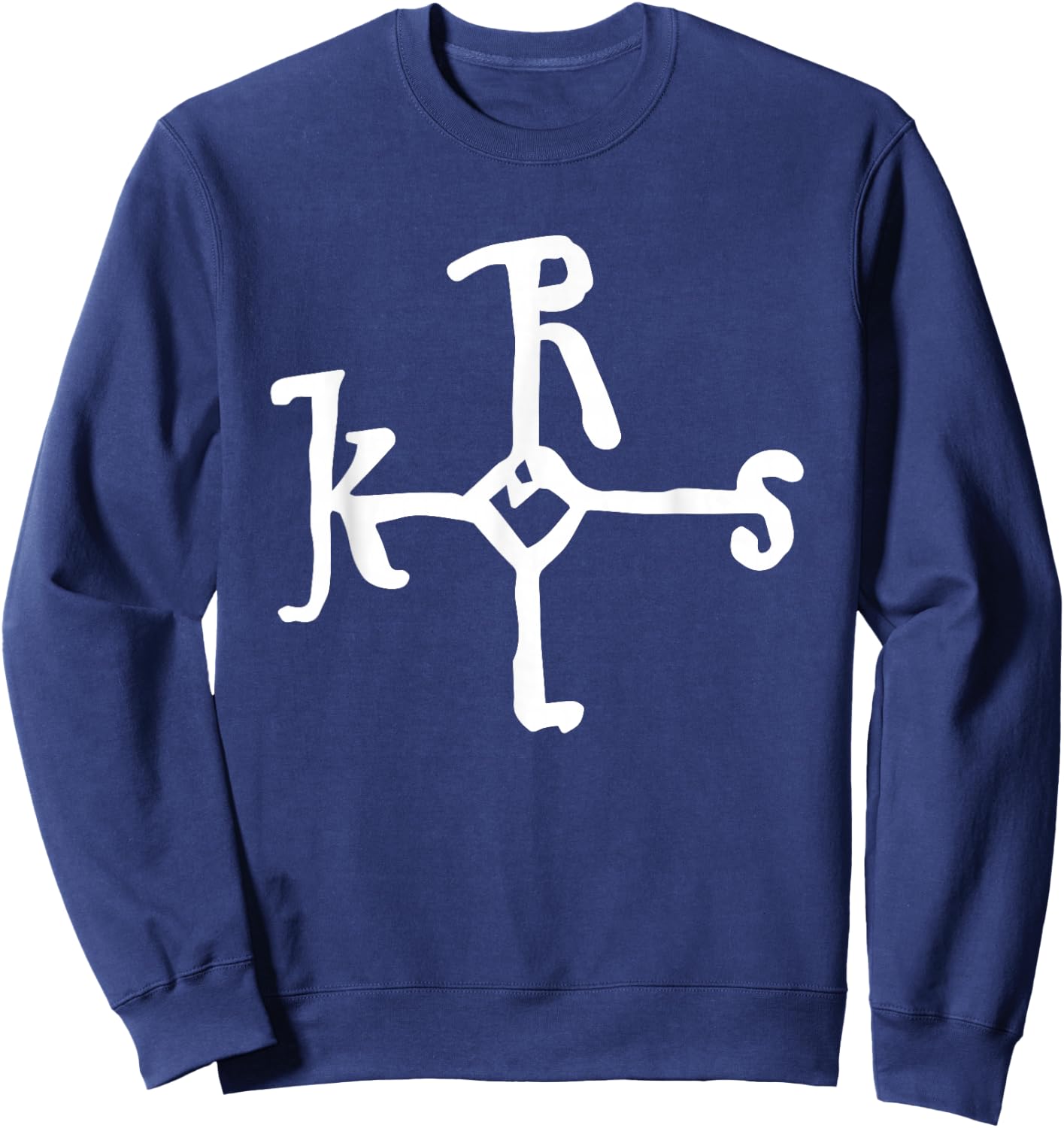 Charlemagne Shirt King Charles Monogram Sweatshirt - Sweatshirt | Navy