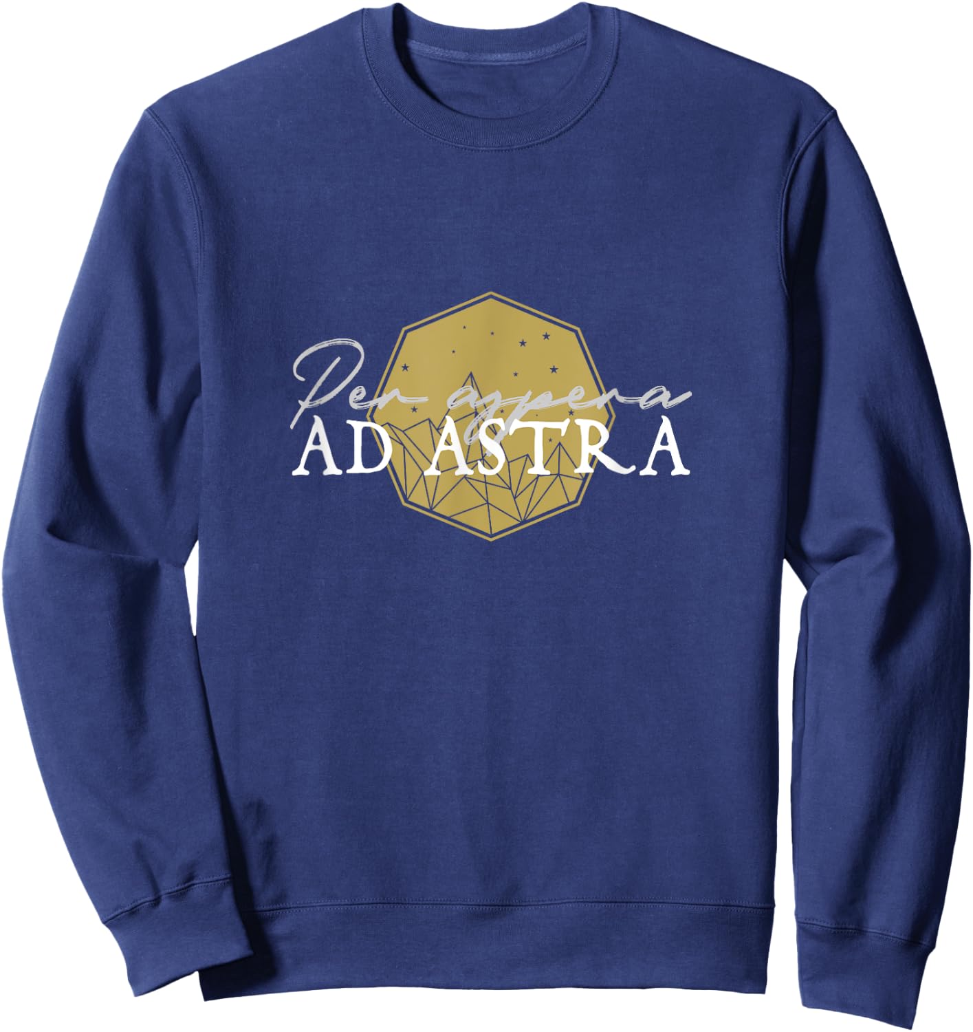 Per aspera ad astra Sweatshirt - Sweatshirt | Navy