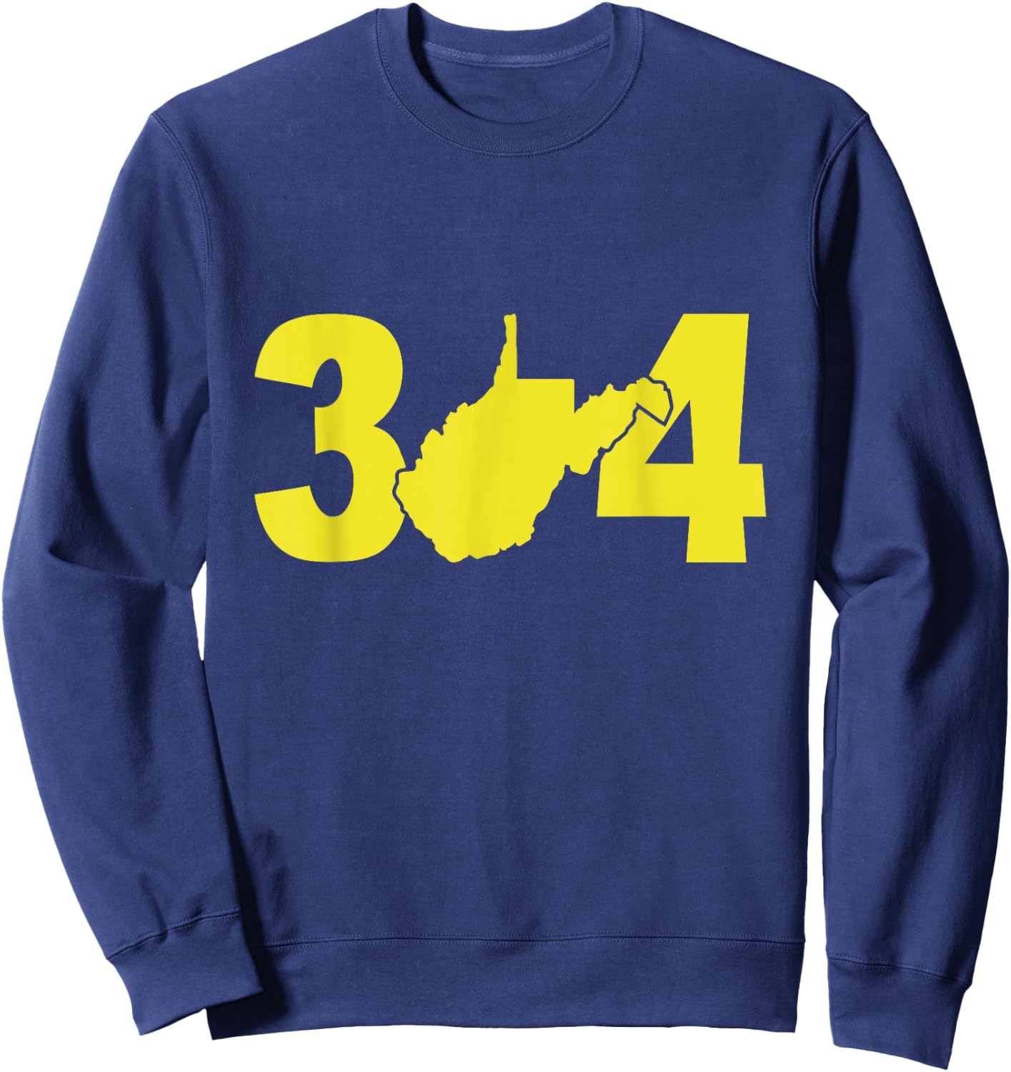 WV West Virginia 304 Sweatshirt - Sweatshirt | Navy