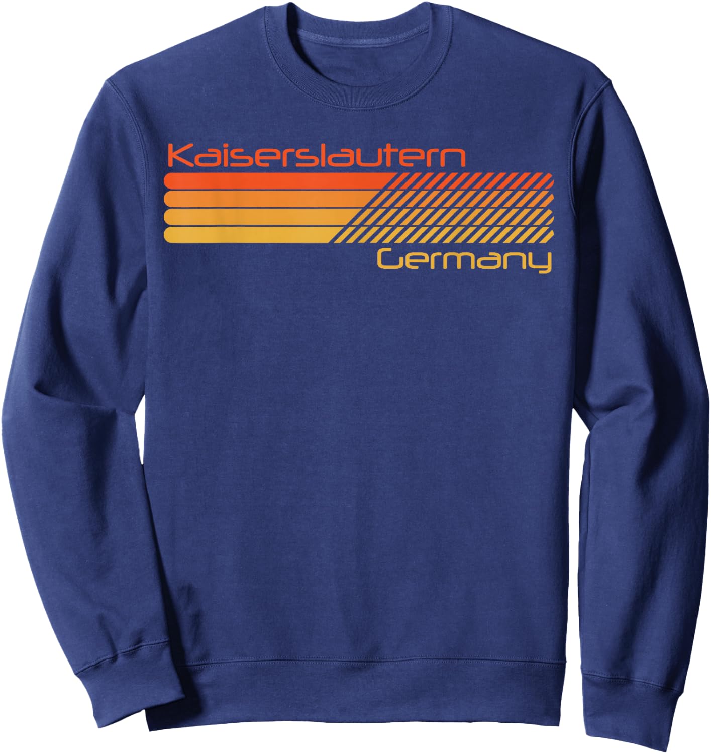 Retro Kaiserslautern Germany Sweatshirt - Sweatshirt | Navy