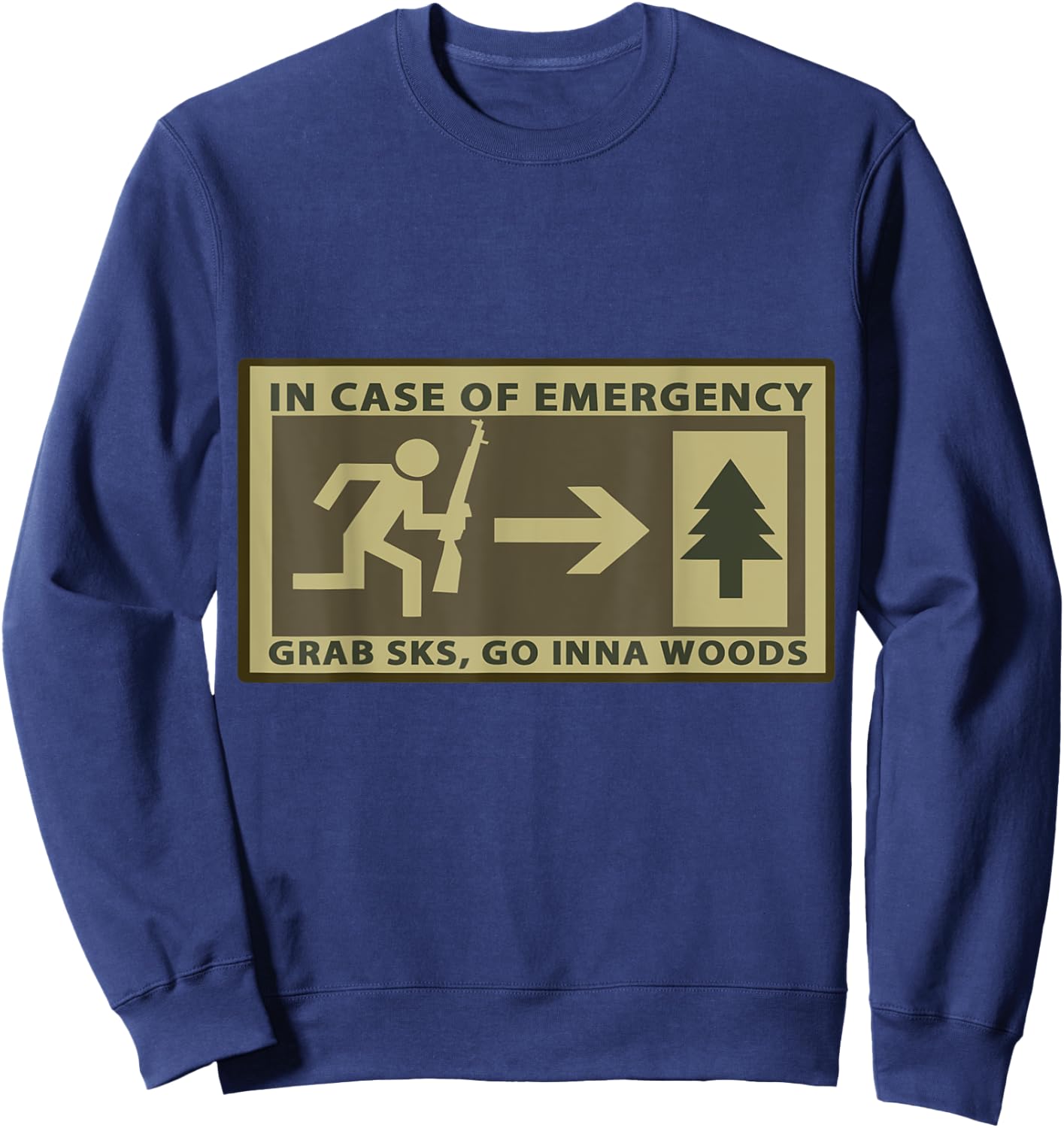 Go Inna Woods , Sks Sweatshirt - Sweatshirt | Navy