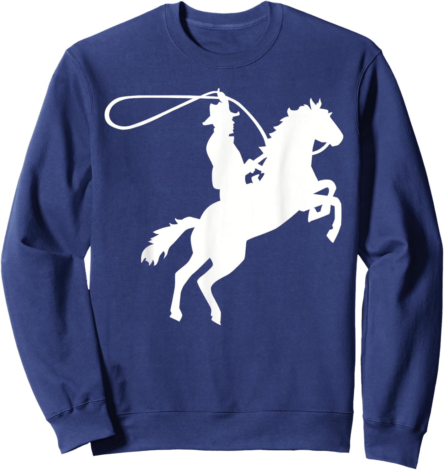 Cowboy with horse Sweatshirt - Sweatshirt | Navy