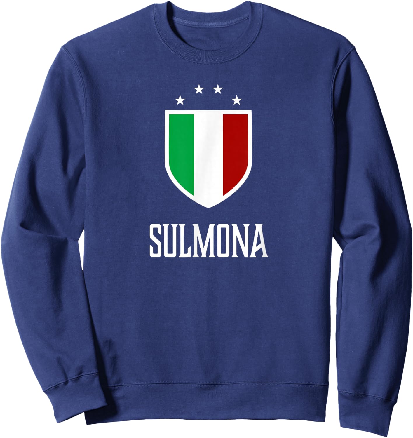 Sulmona, Italy - Italian Italia Sweatshirt - Sweatshirt | Navy