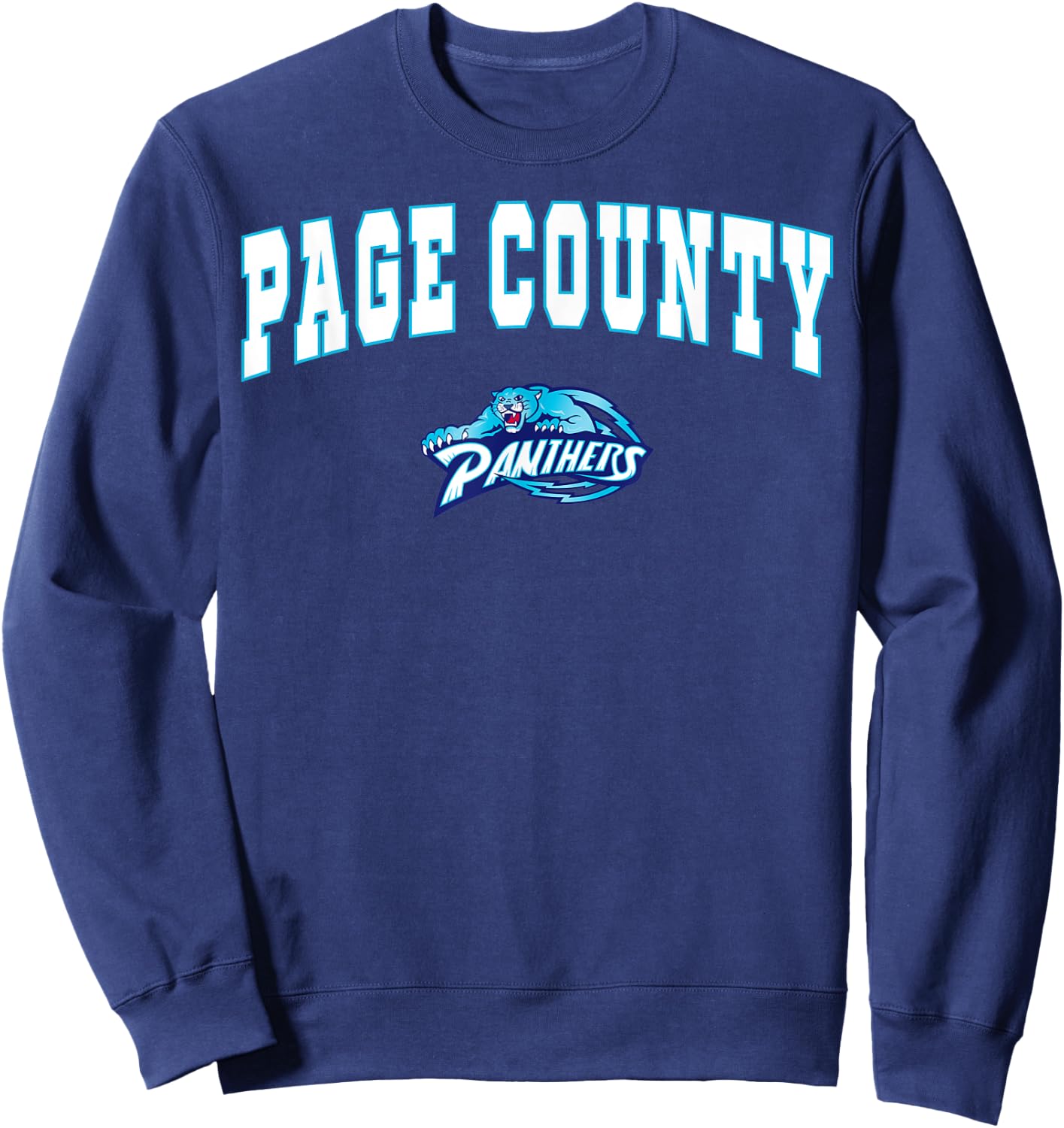 Page County High School Panthers C2 Sweatshirt - Sweatshirt | Navy