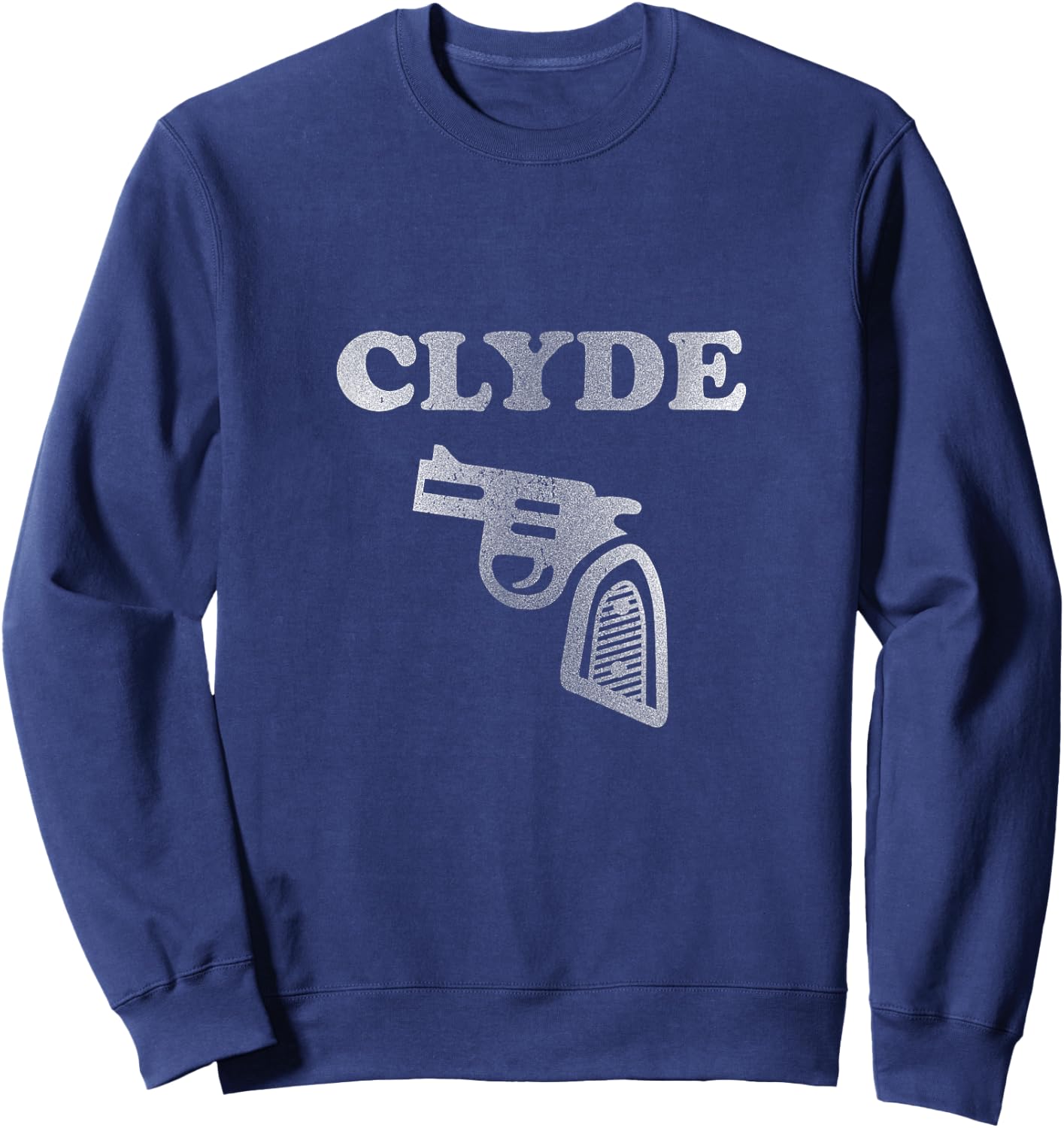 Vintage Bonnie & Clyde Couples or Group Costume Gift Sweatshirt - Sweatshirt | Navy
