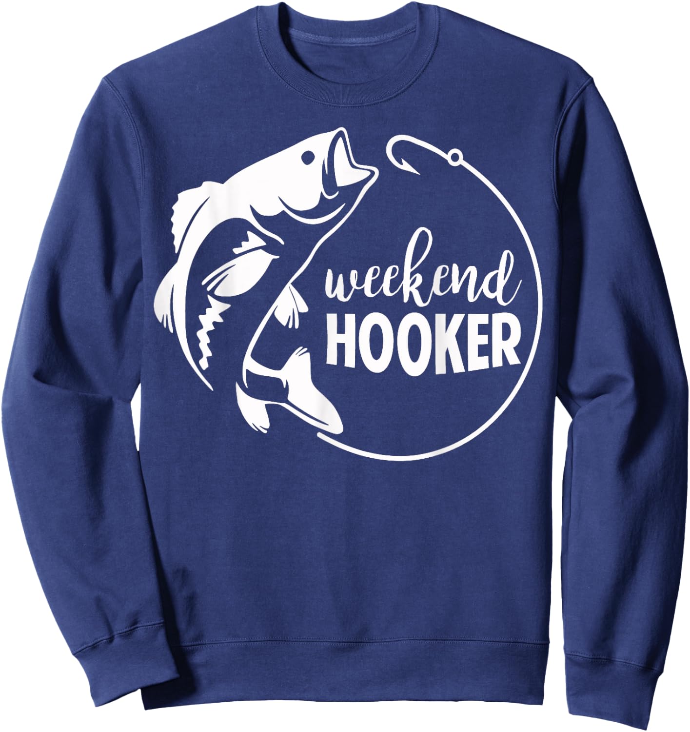 Weekend Hooker Fishing Sweatshirt - Sweatshirt | Navy