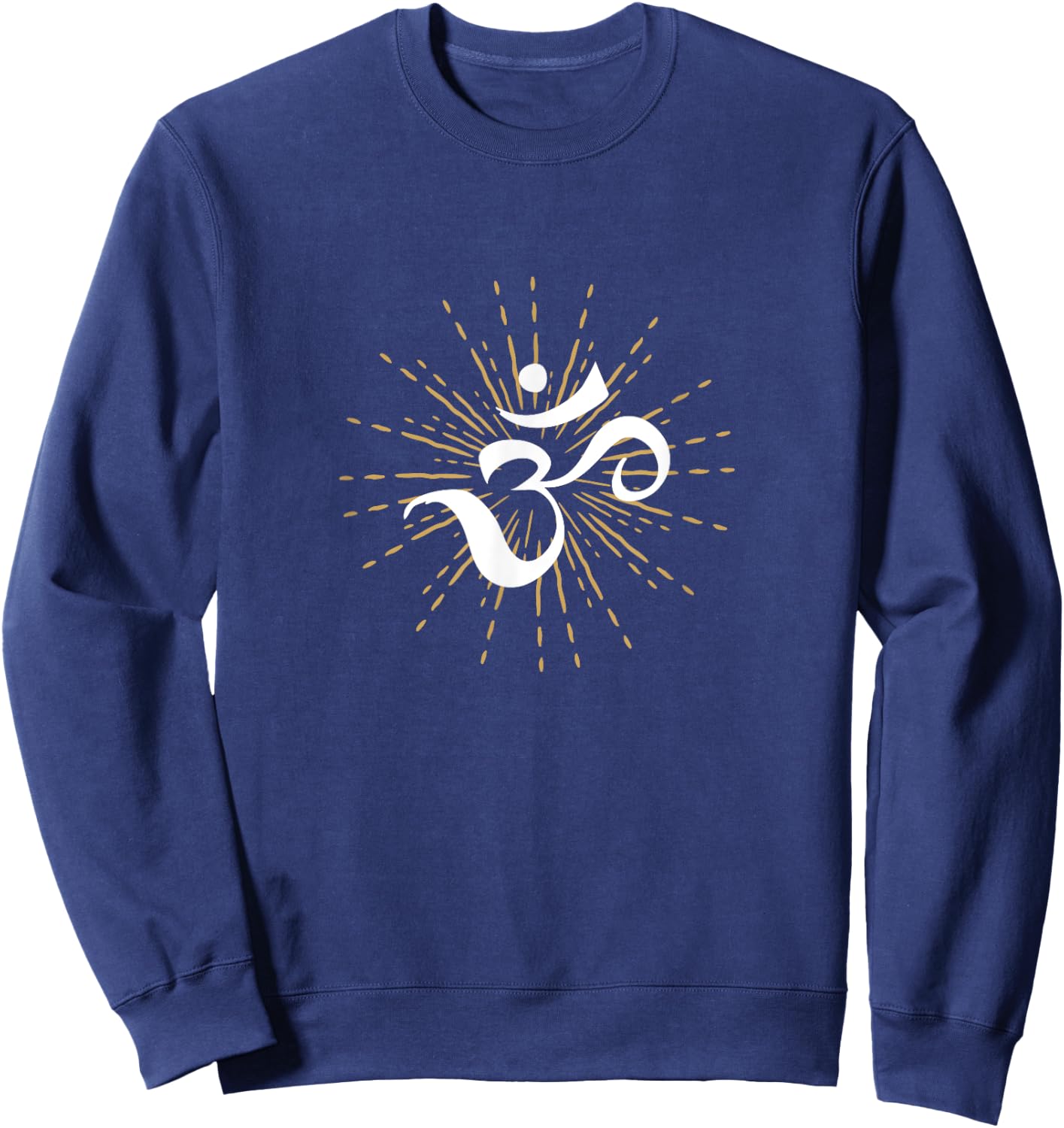 Om shirt Energy Symbol chakra Mantra Meditation Yoga Sweatshirt - Sweatshirt | Navy
