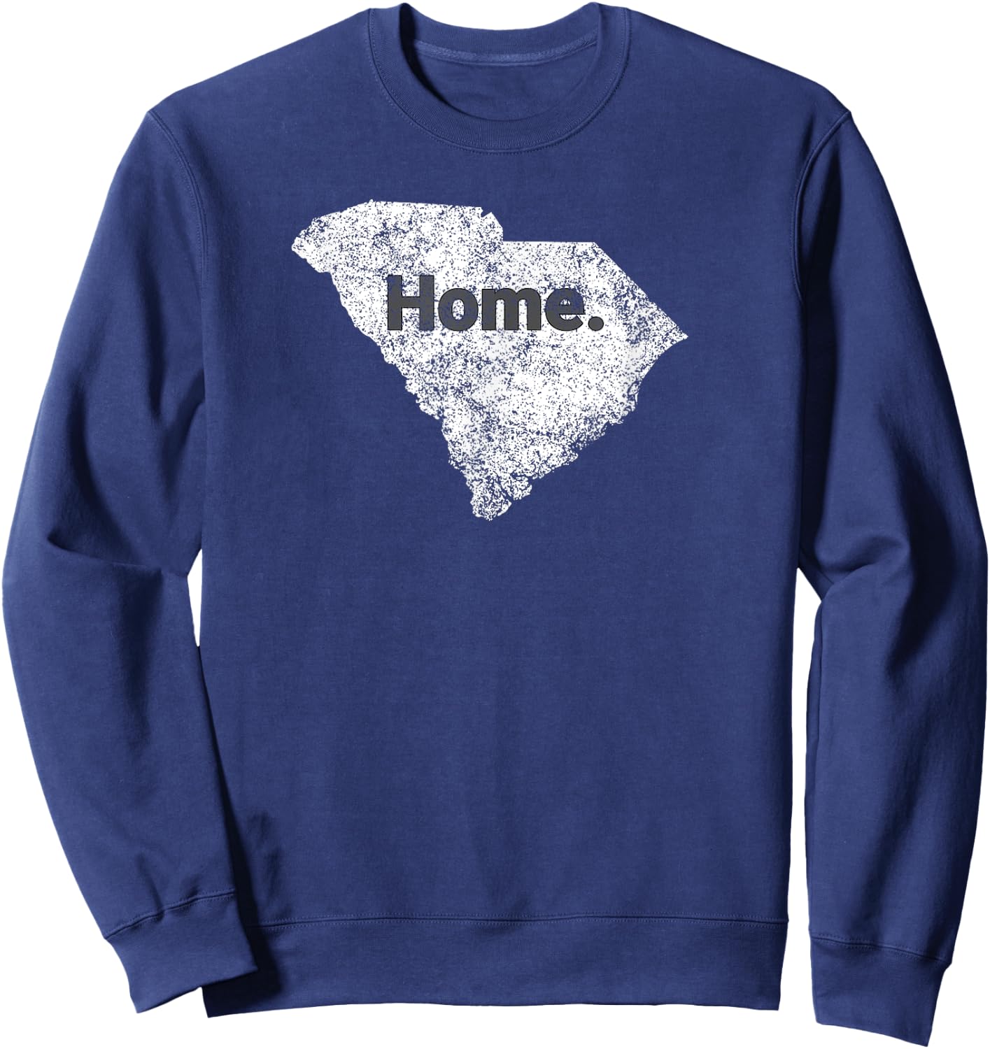 Distressed South Carolina Home Sweatshirt - Sweatshirt | Navy