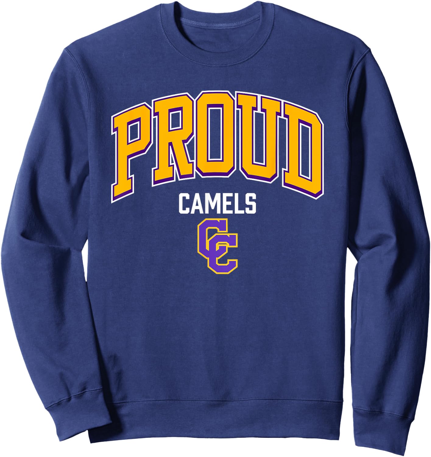 Campbell County Camels Logo Proud HS Sweatshirt - Sweatshirt | Navy