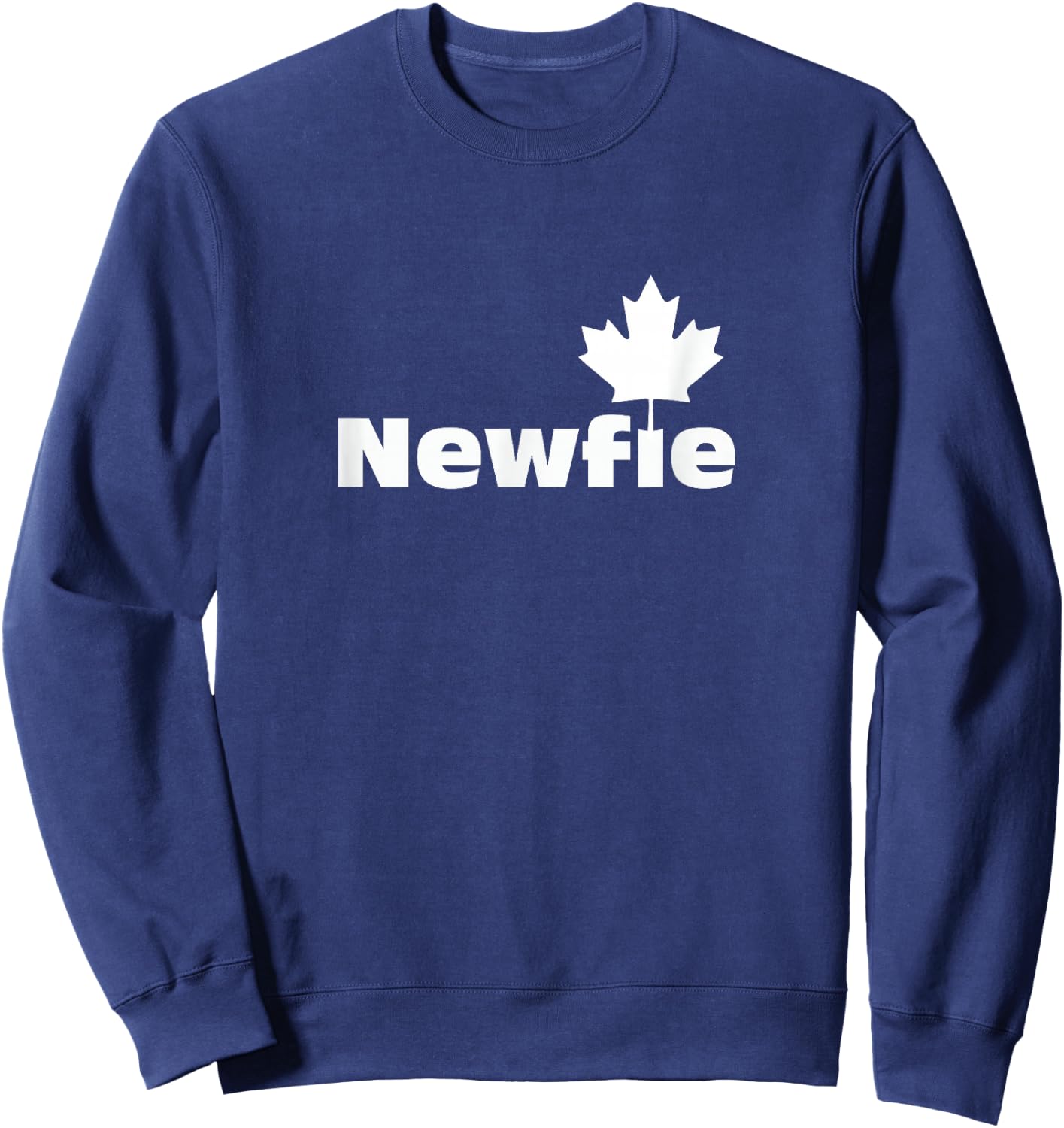 Newfie Pride | Canada Newfoundland St. Johns Sweatshirt - Sweatshirt | Navy
