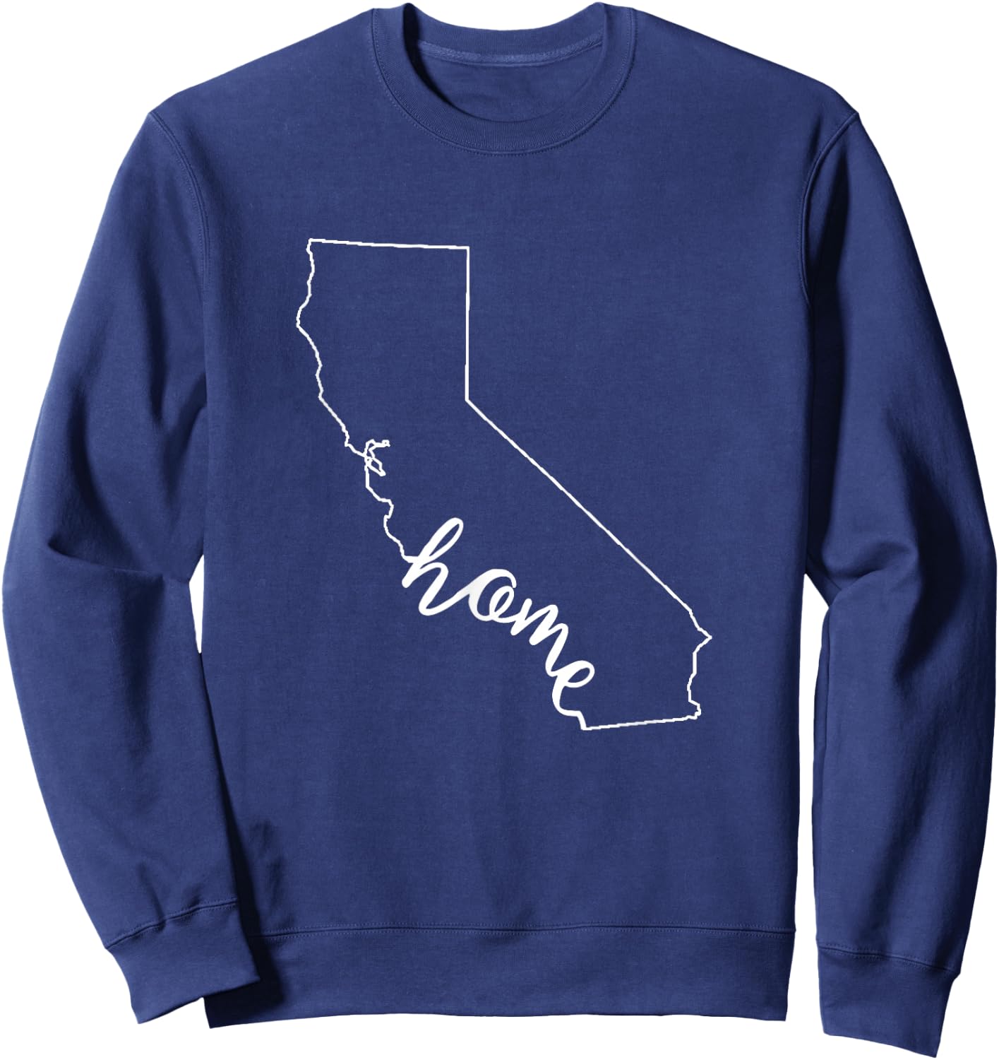 California Native Home Love Sweatshirt - Sweatshirt | Navy