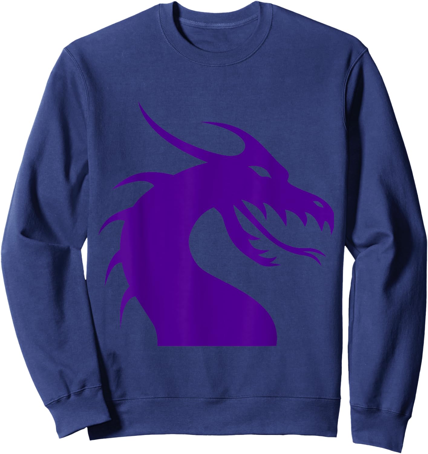 Cow Bone Hill Purple Dragon short sleeve Sweatshirt - Sweatshirt | Navy