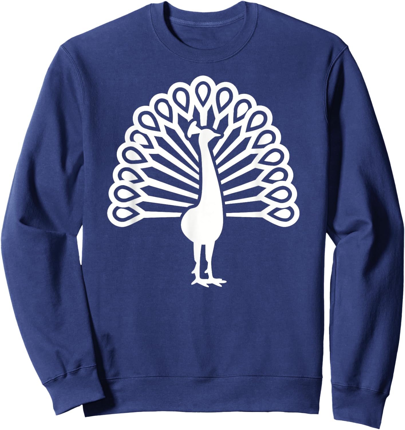 Peacock Sweatshirt - Sweatshirt | Navy