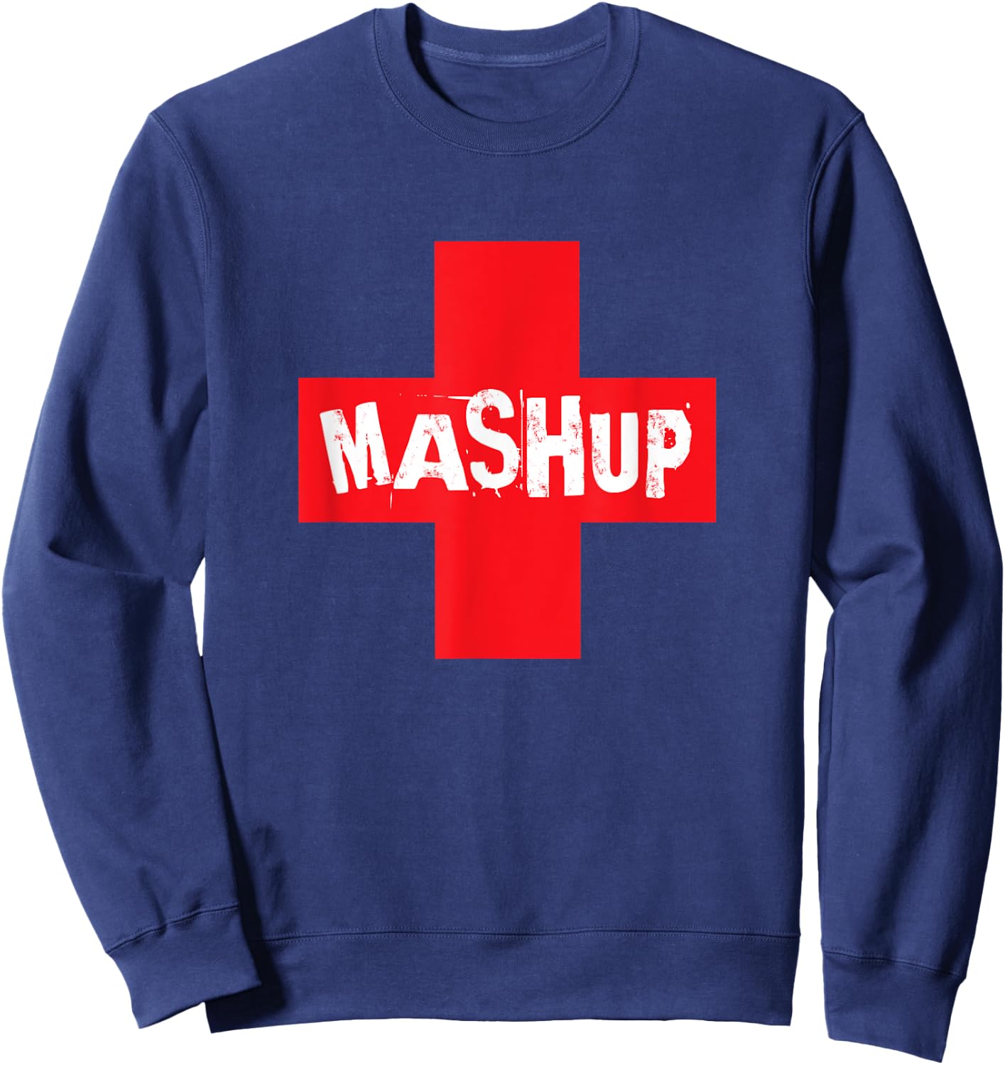 Dr Mashup Fete Emergency Soca Sweatshirt - Sweatshirt | Navy