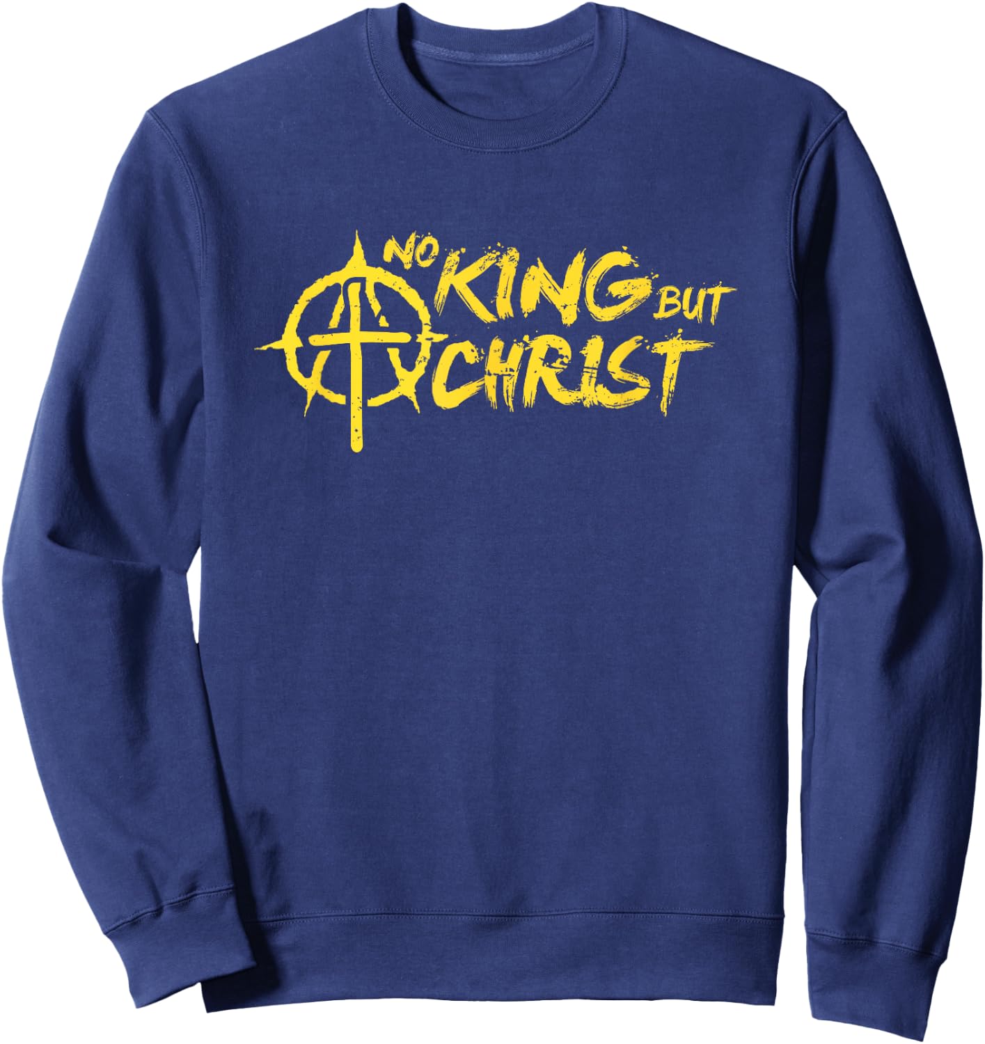 Christian Libertarian - Anarcho Capitalism Sweatshirt - Sweatshirt | Navy