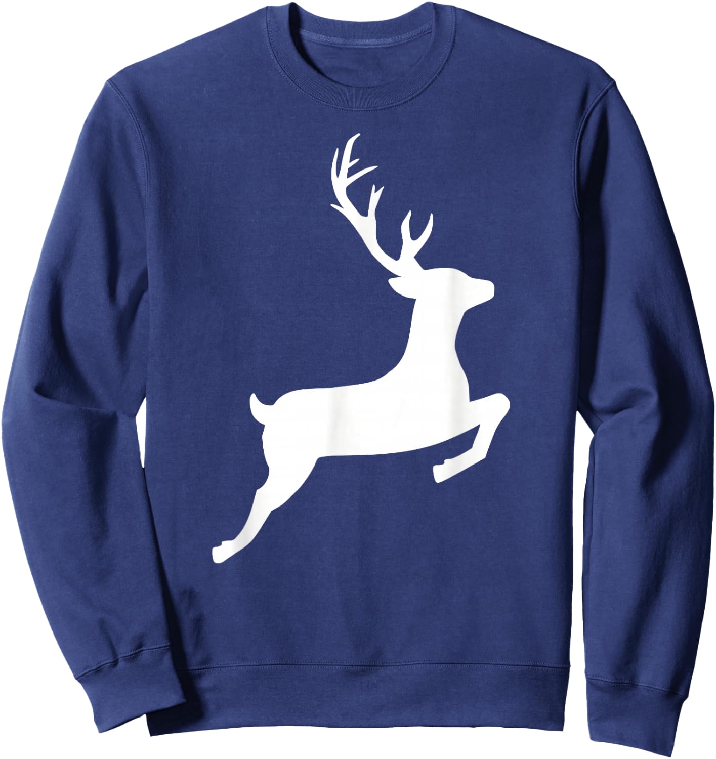 Jumping deer Sweatshirt - Sweatshirt | Navy