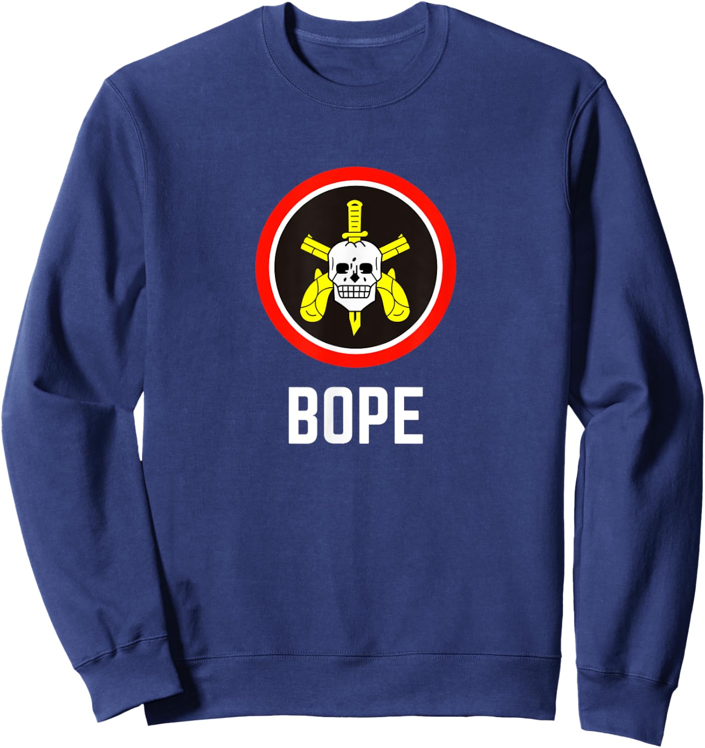 Battalion of special police operations BOPE Brazil Sweatshirt - Sweatshirt | Navy