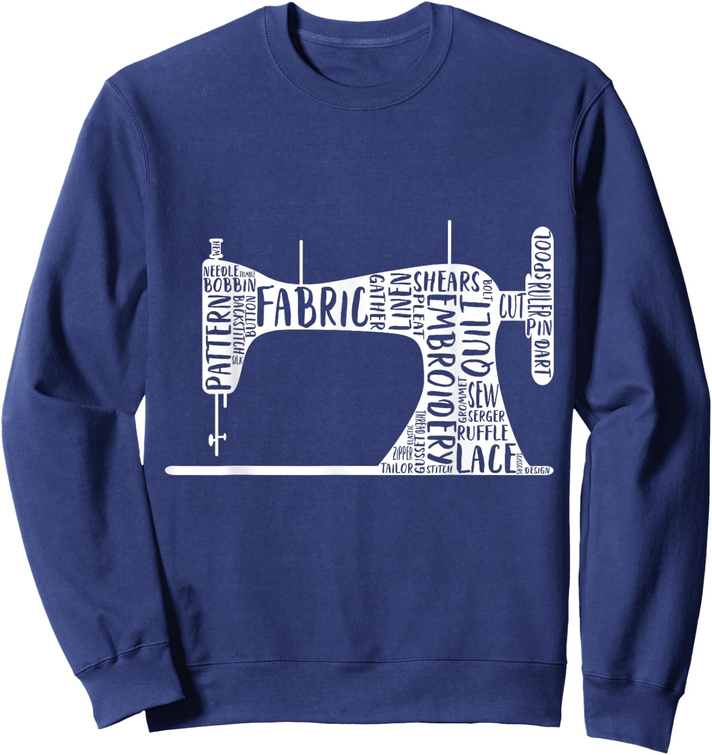 Sewing Machine Sweatshirt - Sweatshirt | Navy