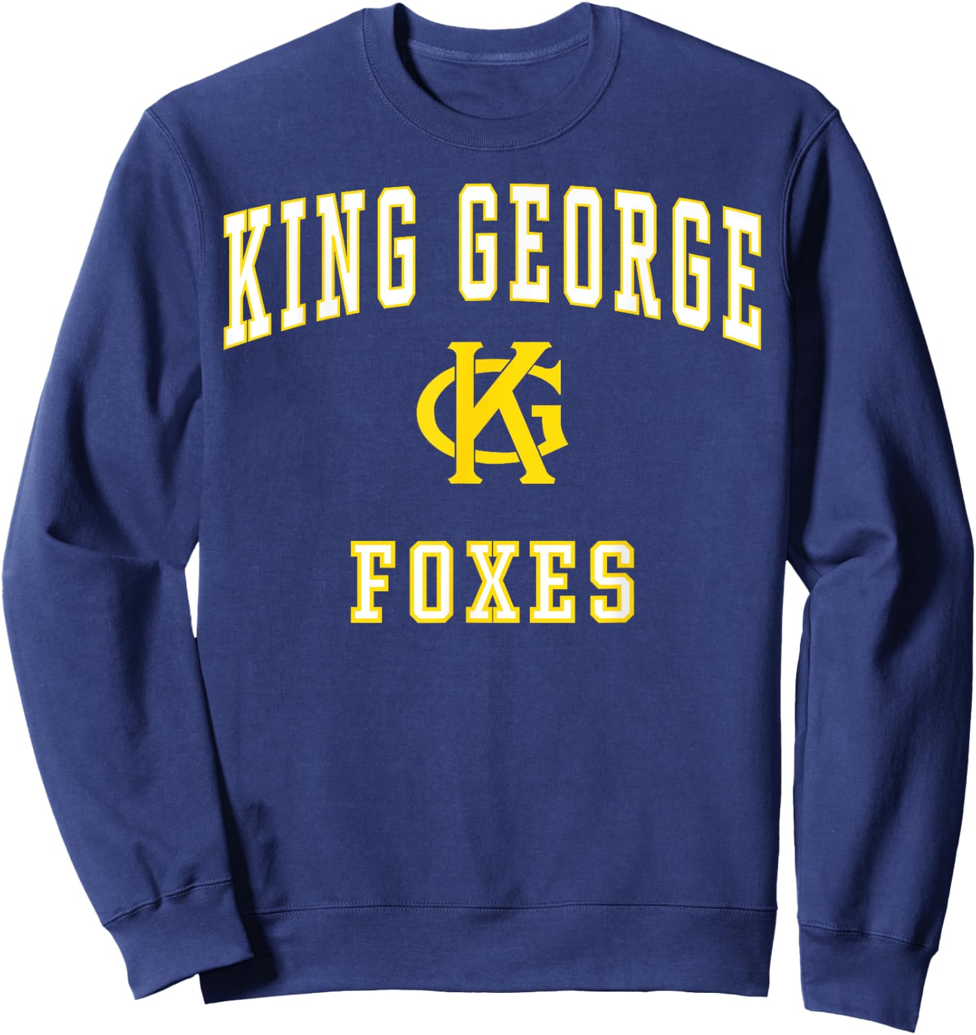 King George High School Foxes C1 Sweatshirt - Sweatshirt | Navy
