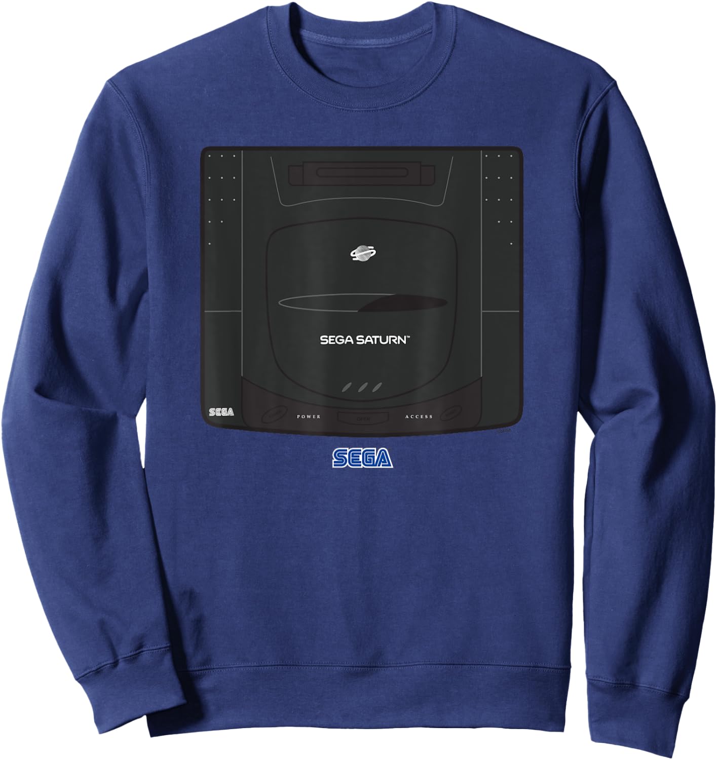 SEGA Saturn console video game Sweatshirt - Sweatshirt | Navy
