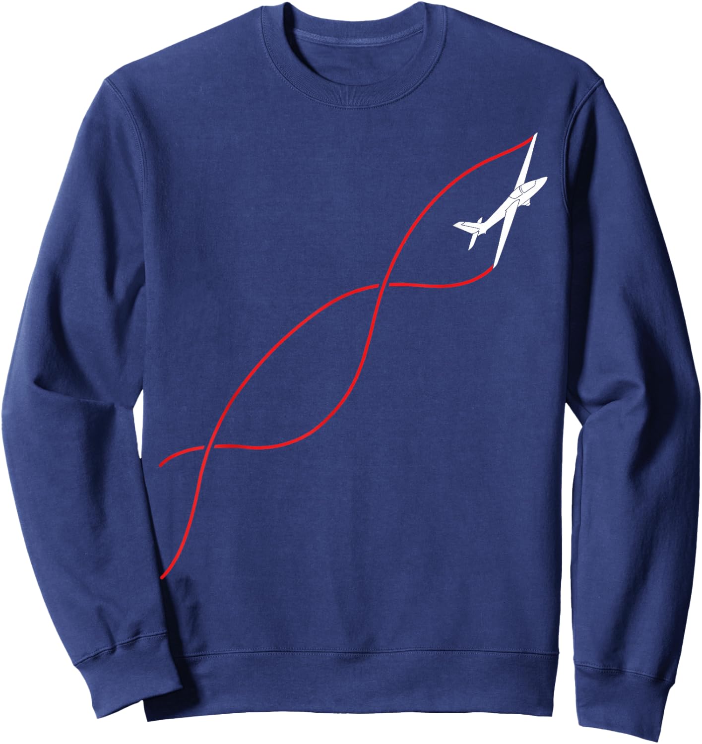 Aerobatic Glider Pilot Sweatshirt - Sweatshirt | Navy