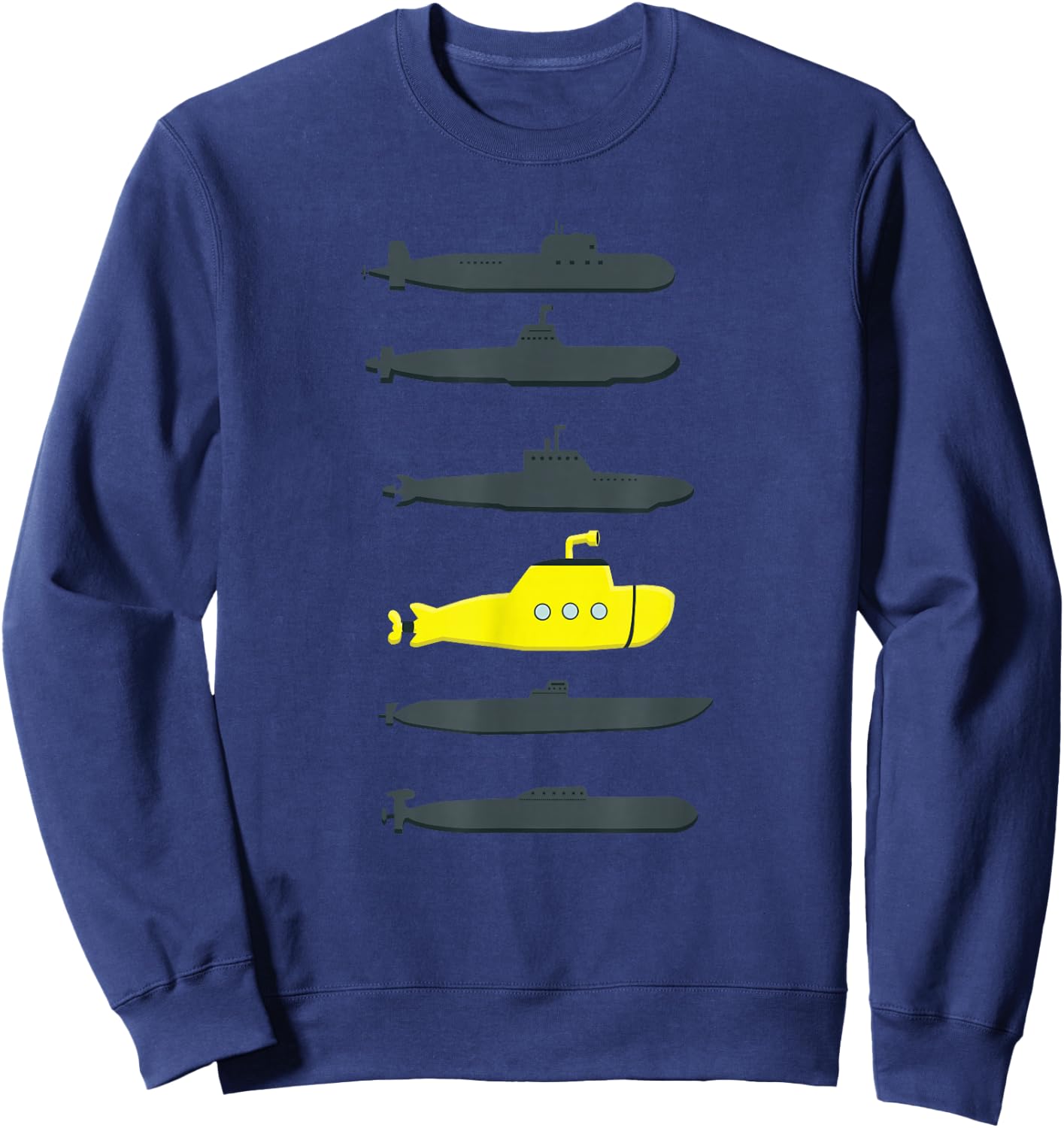 Music Submarine Uboot Submariner for Kids Sweatshirt - Sweatshirt | Navy