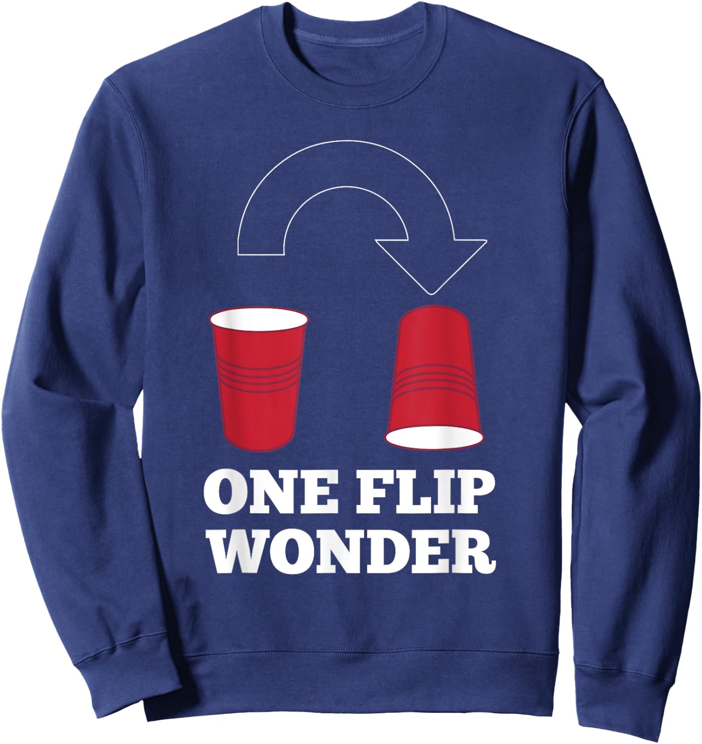 One Flip Wonder Cup Champion Sweatshirt - Sweatshirt | Navy