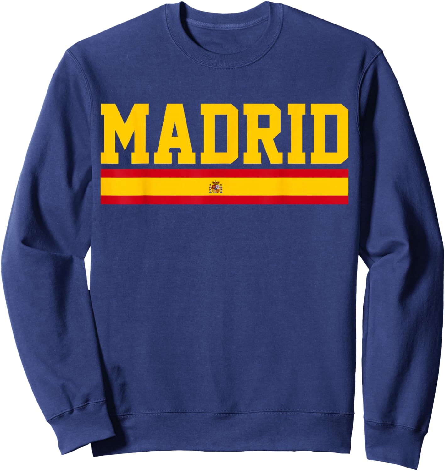 Madrid Spain Sweatshirt - Sweatshirt | Navy