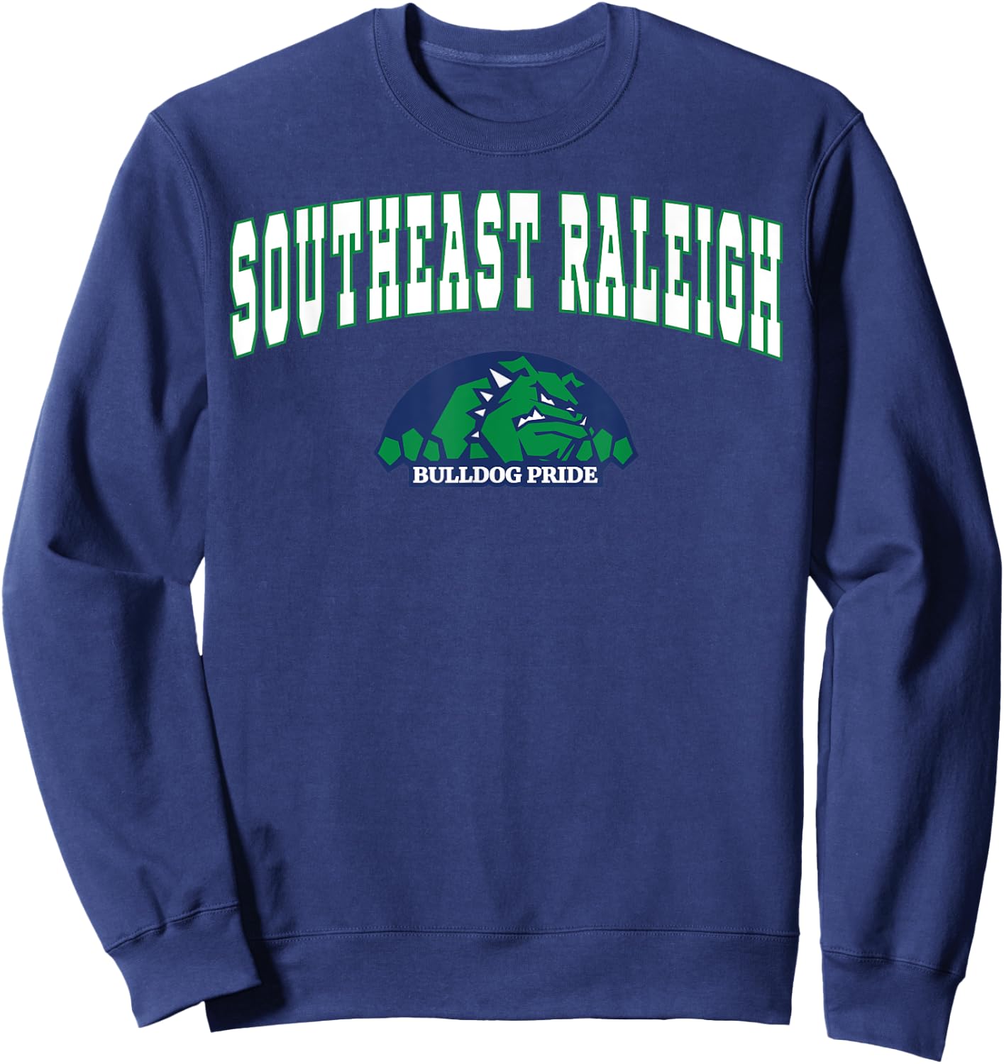 Southeast Raleigh High School Bulldogs Sweatshirt - Sweatshirt | Navy