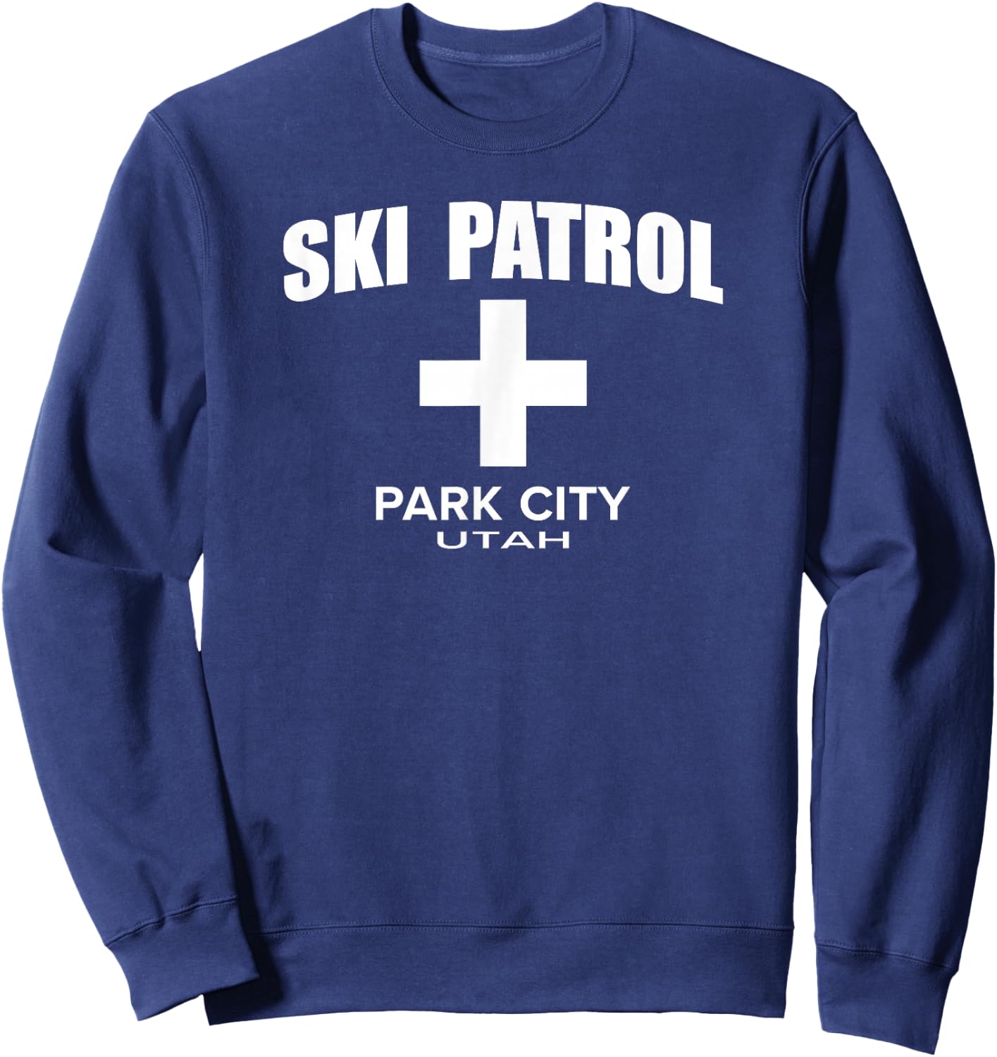 Official Park City Utah Ski Patrol Sweatshirt - Sweatshirt | Navy