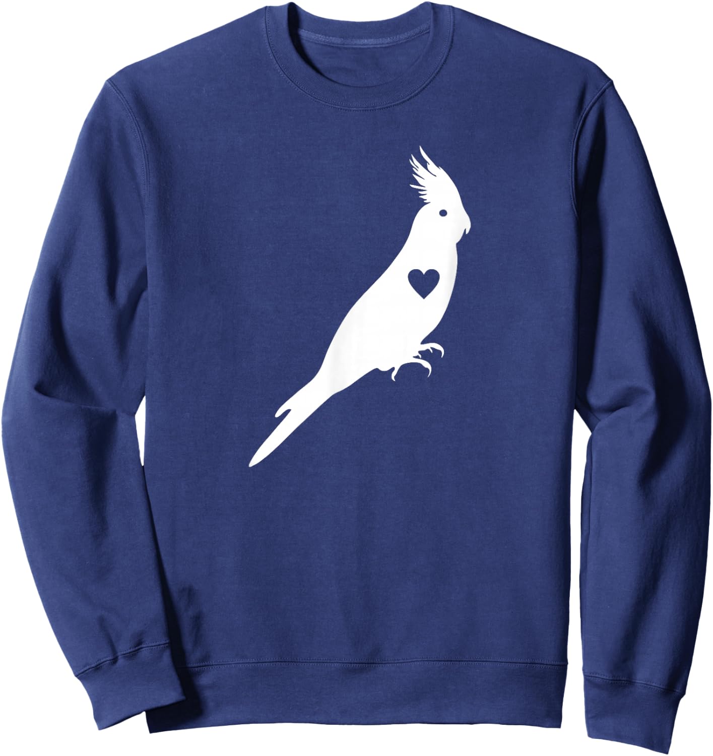 Cockatiel Love - Funny Cute Cockatiel Bird Pet Shirt Sweatshirt - Sweatshirt | Navy