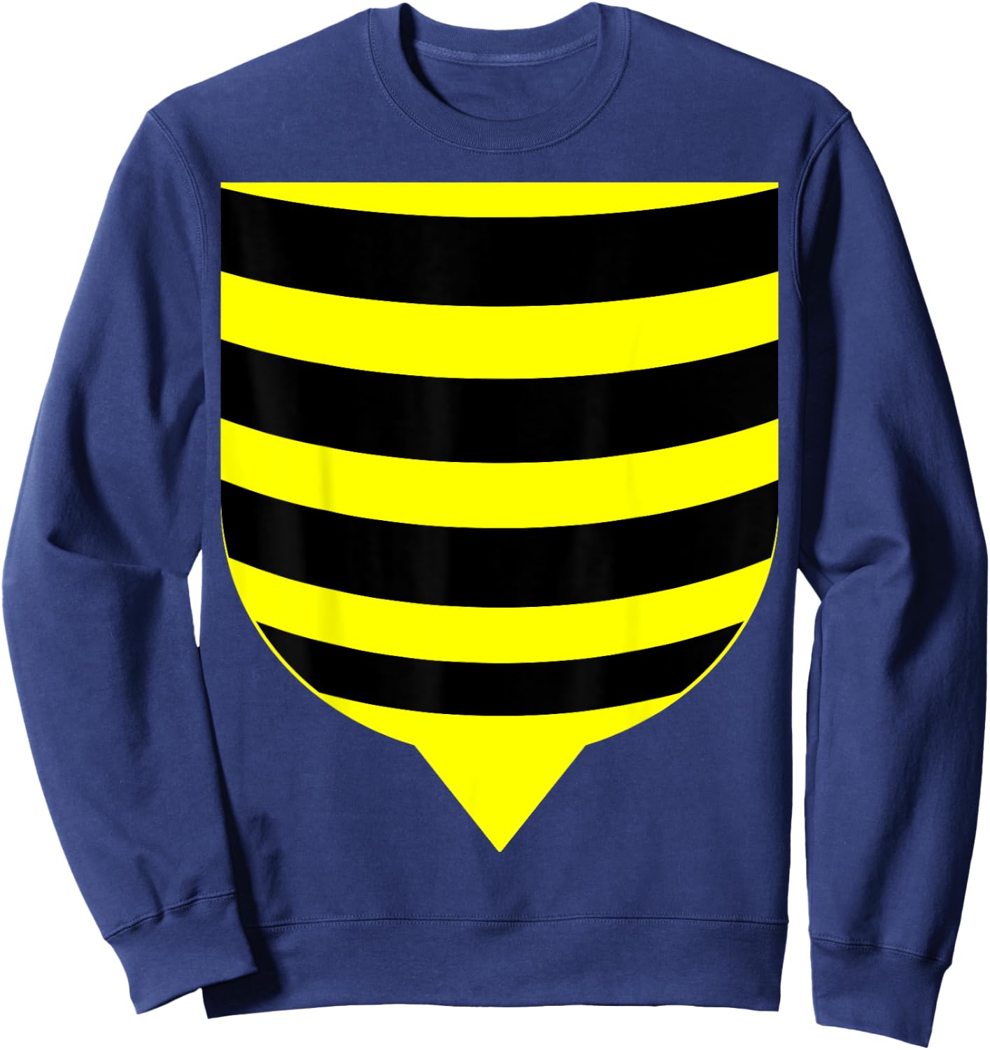 Funny Halloween Honey Bee Costume T Shirt Men Women Kids Sweatshirt - Sweatshirt | Navy