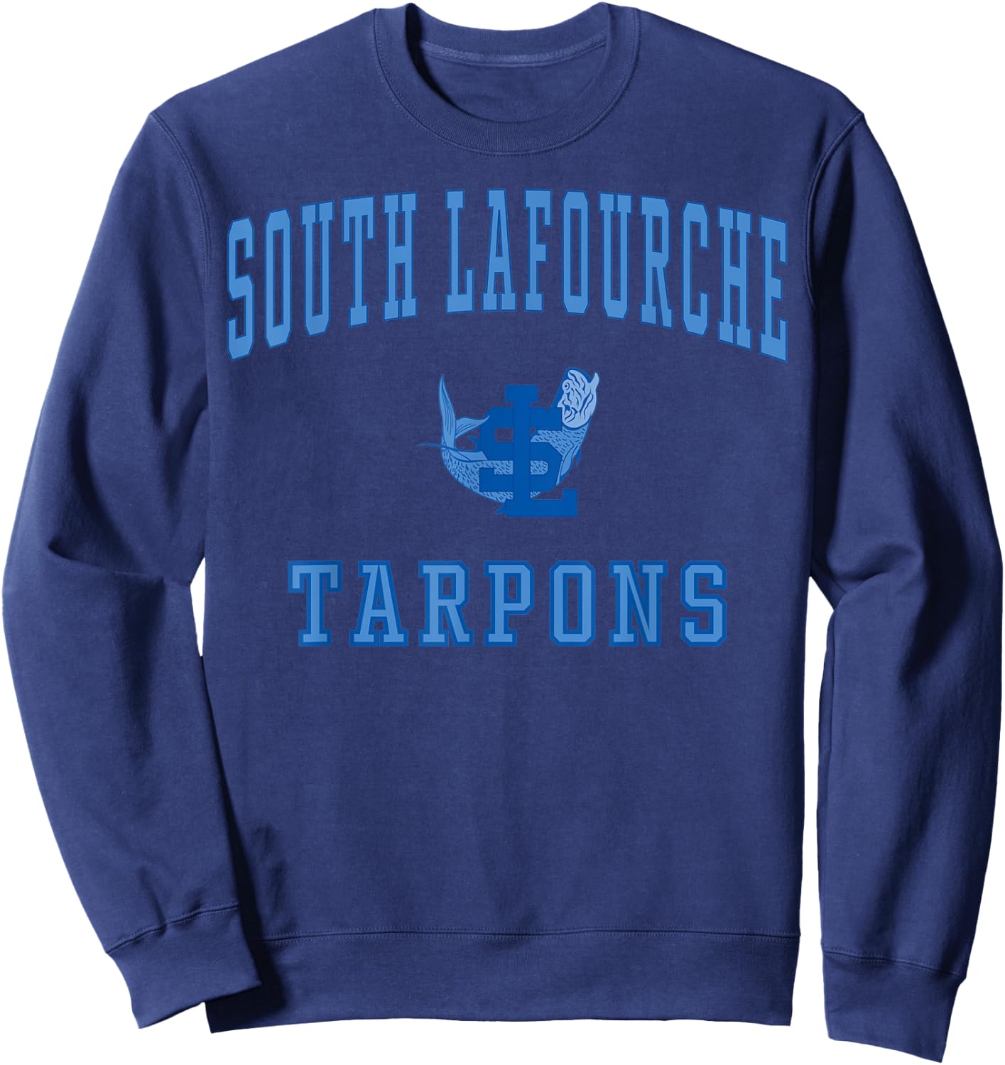 South Lafourche High School Tarpons C1 Sweatshirt - Sweatshirt | Navy