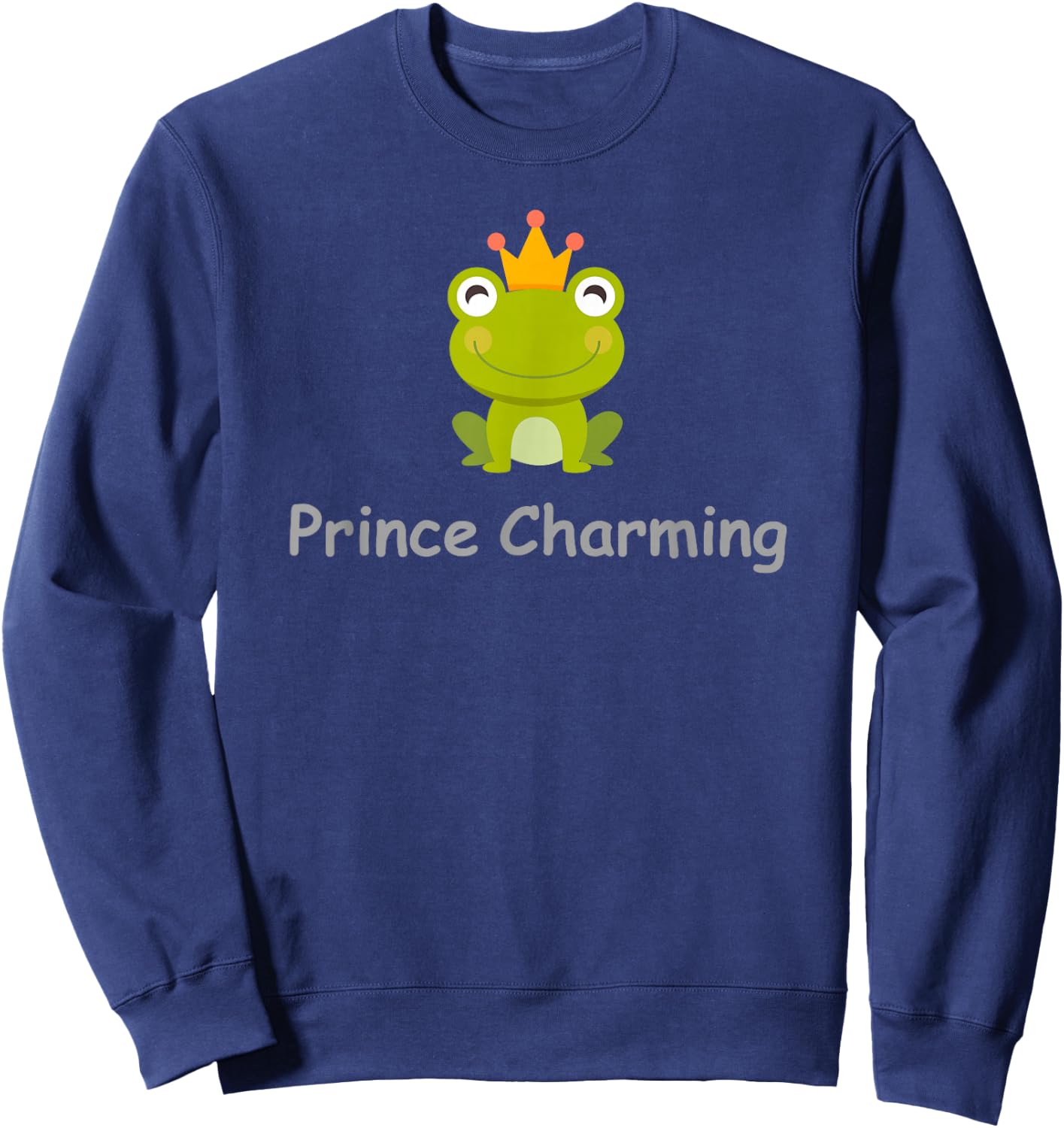 Prince Charming Frog Sweatshirt - Sweatshirt | Navy