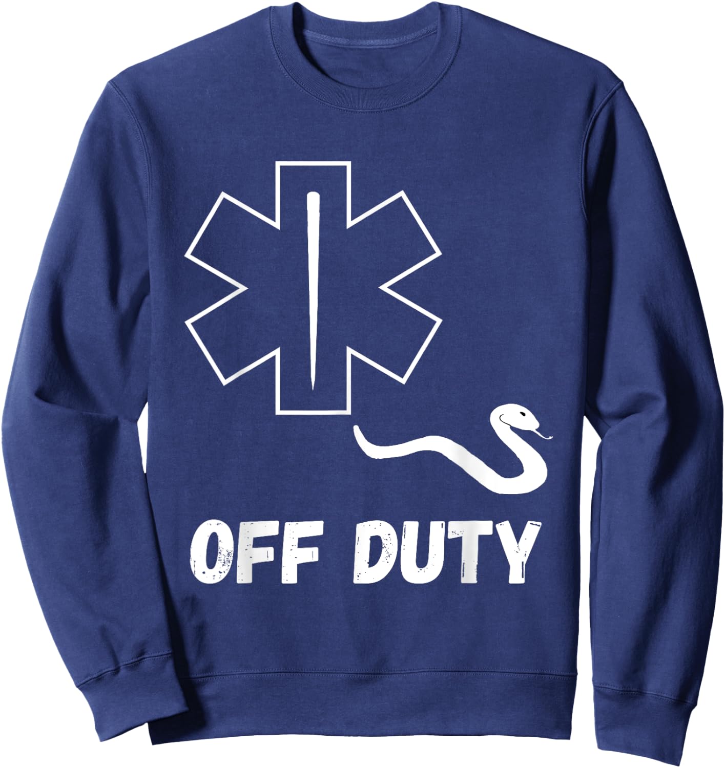 Paramedic Out of Service Ambulance Sweatshirt - Sweatshirt | Navy