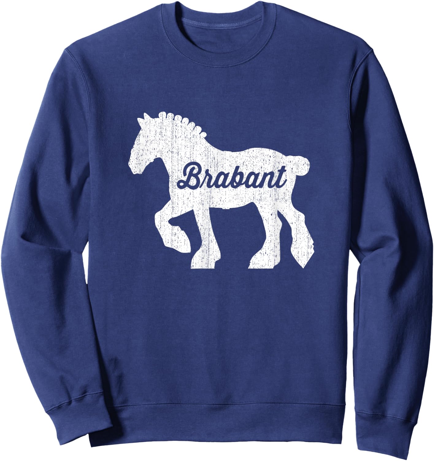 Brabant Draft Horse Shirt Sweatshirt - Sweatshirt | Navy