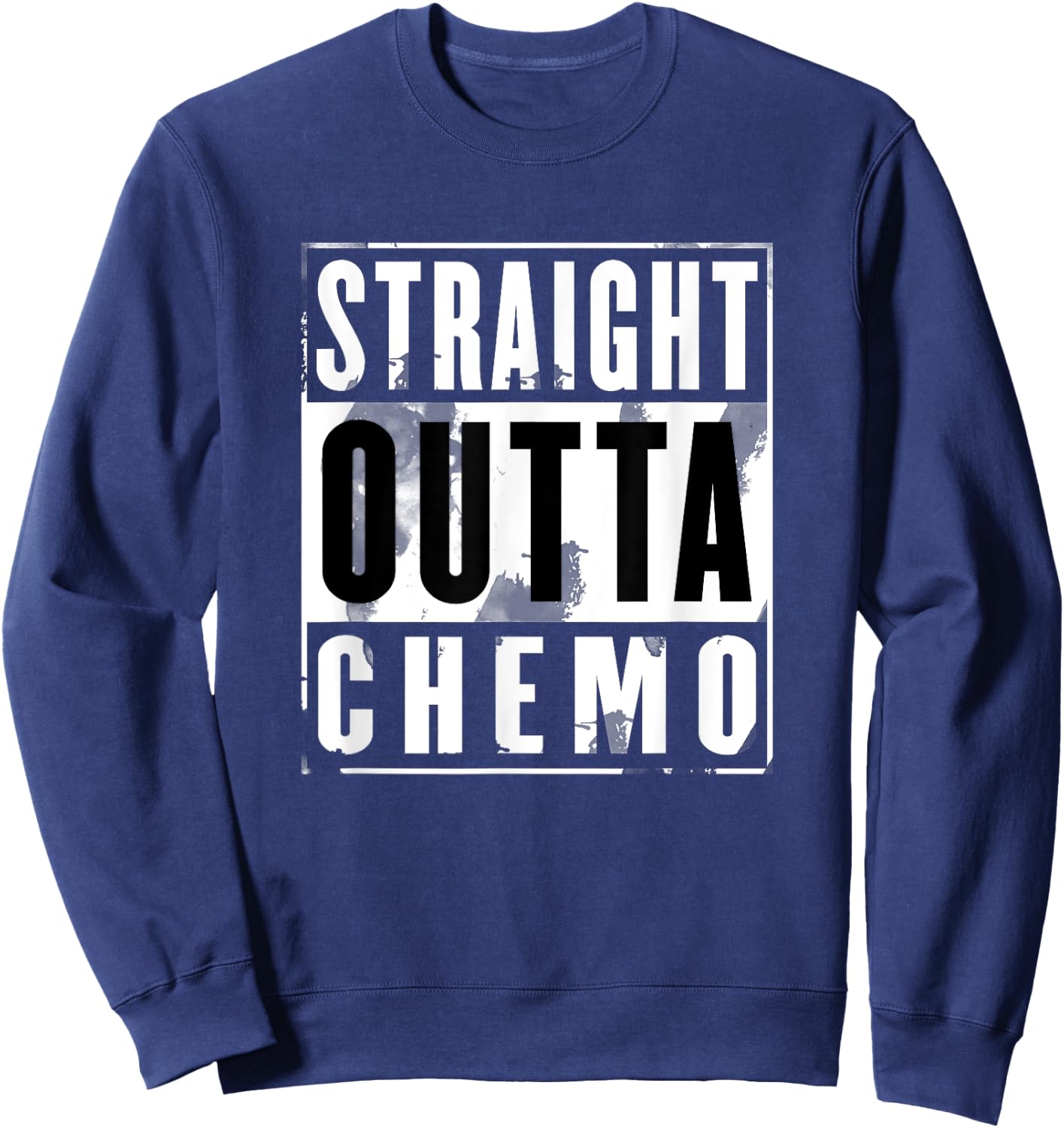 Post Chemo Cancer Patient Gifts Men & Women Shirts Sweatshirt - Sweatshirt | Navy