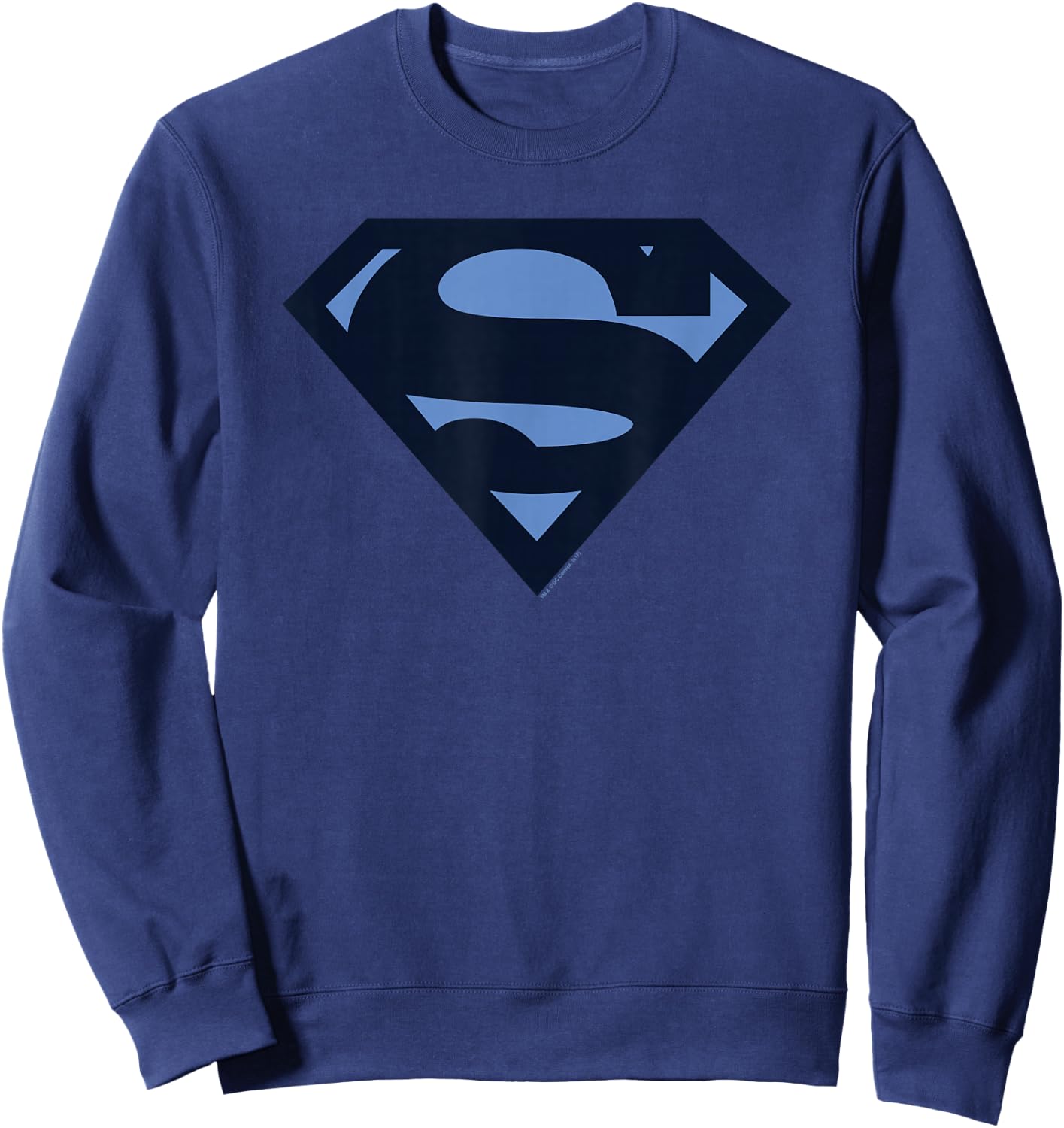 Superman Blue Shield Sweatshirt - Sweatshirt | Navy