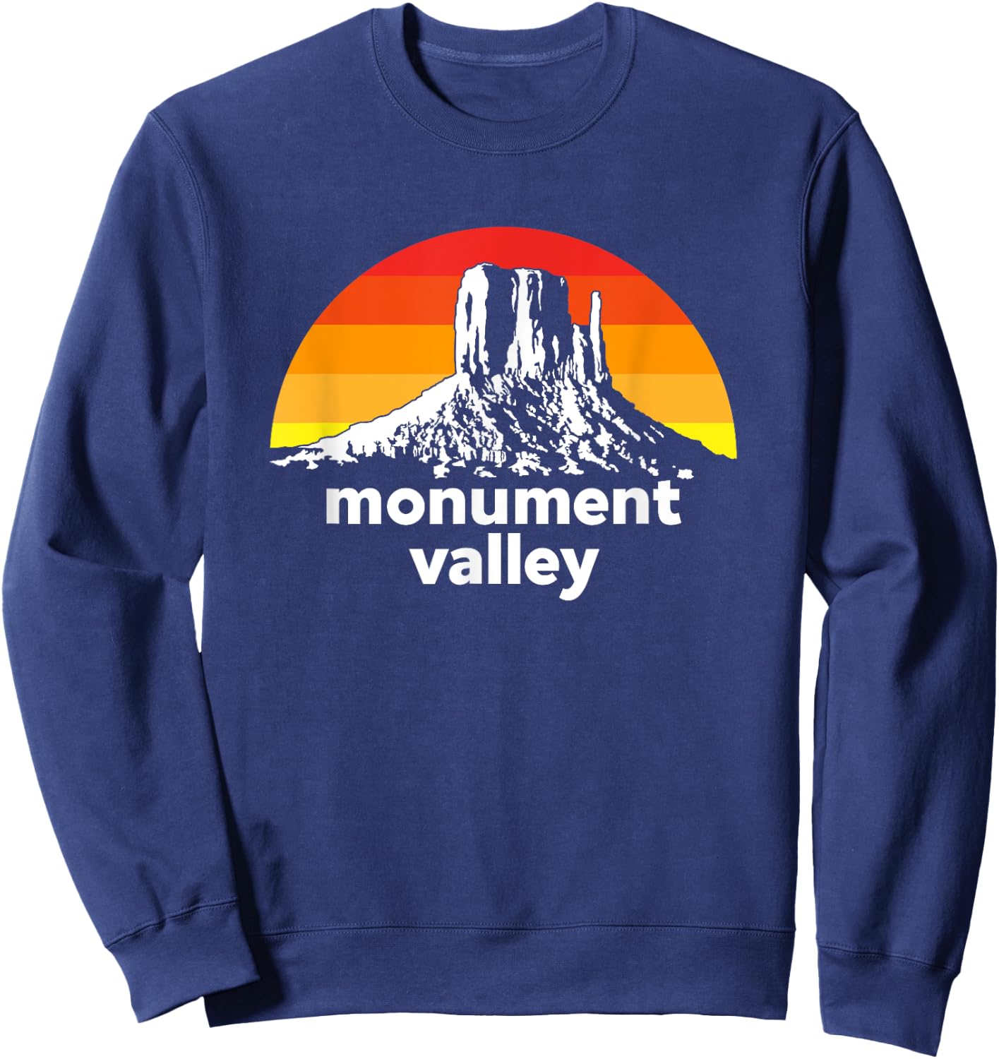 Unku Monument Valley Sweatshirt - Sweatshirt | Navy