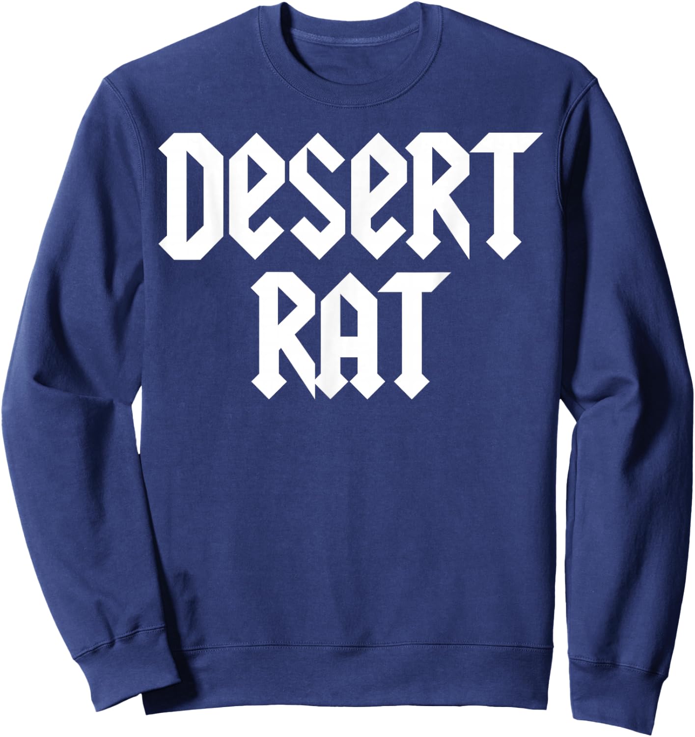 Desert Rat Dirt Bike Motocross Dune Buggy Off Roading Trip Sweatshirt - Sweatshirt | Navy
