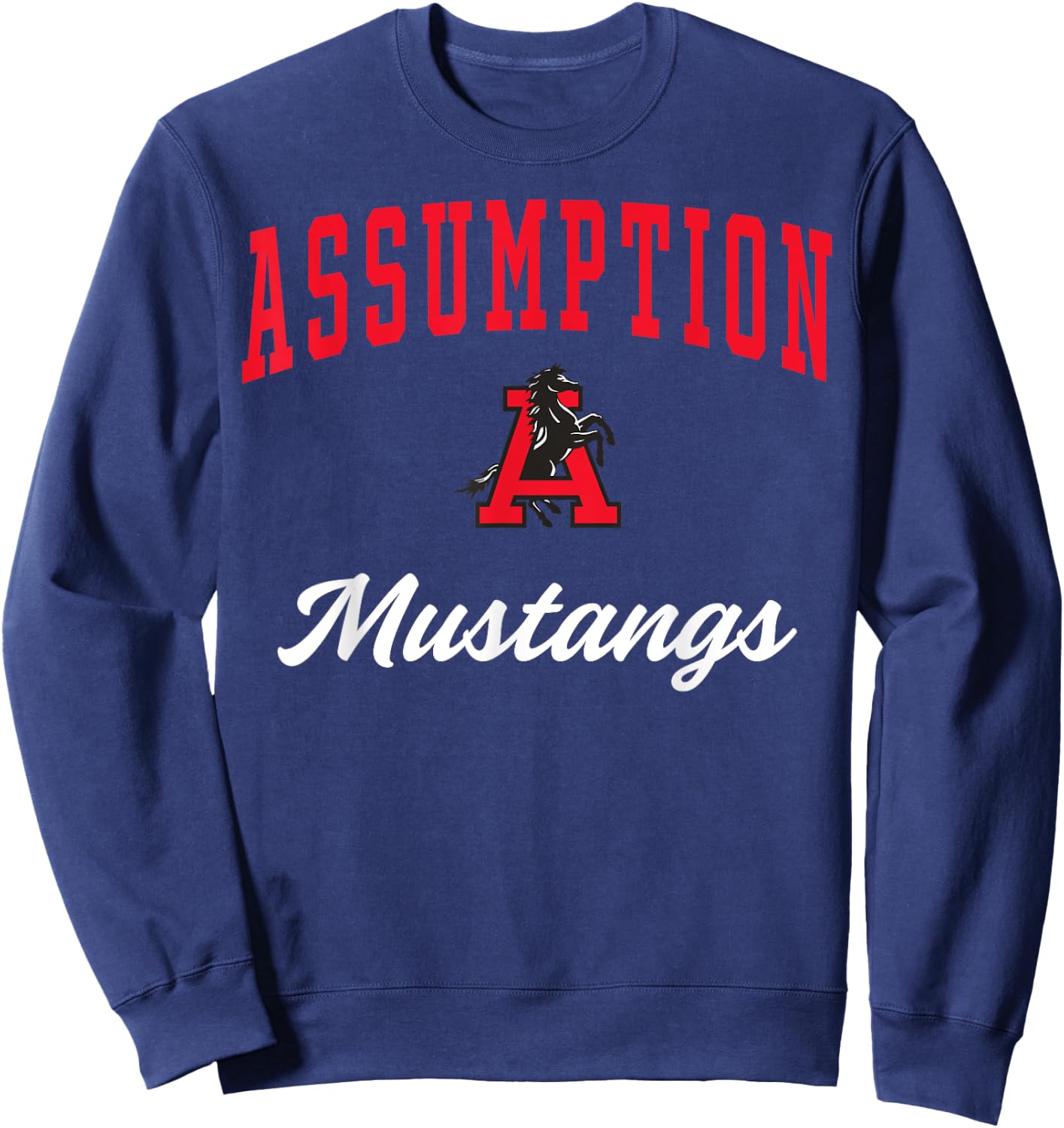 Assumption High School Mustangs C3 Sweatshirt - Sweatshirt | Navy