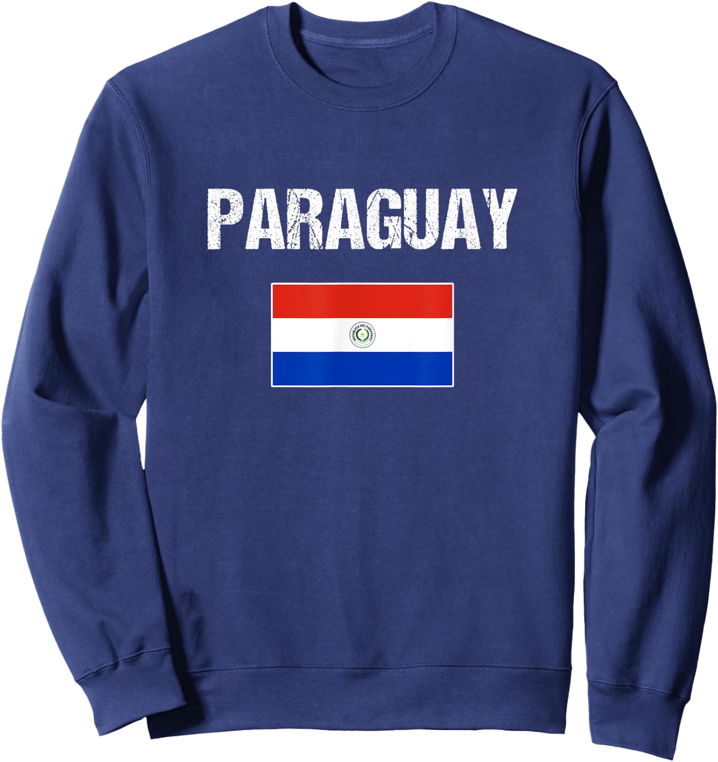 Paraguay Paraguayan Flag Shirt Men Women Youth Kids Sweatshirt - Sweatshirt | Navy