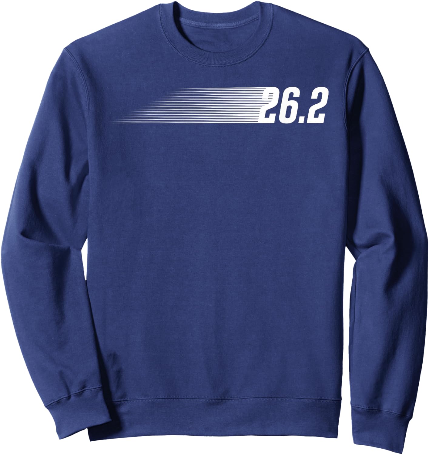 26.2 Marathon Design Women Athlete Marathon Runner Sweatshirt - Sweatshirt | Navy