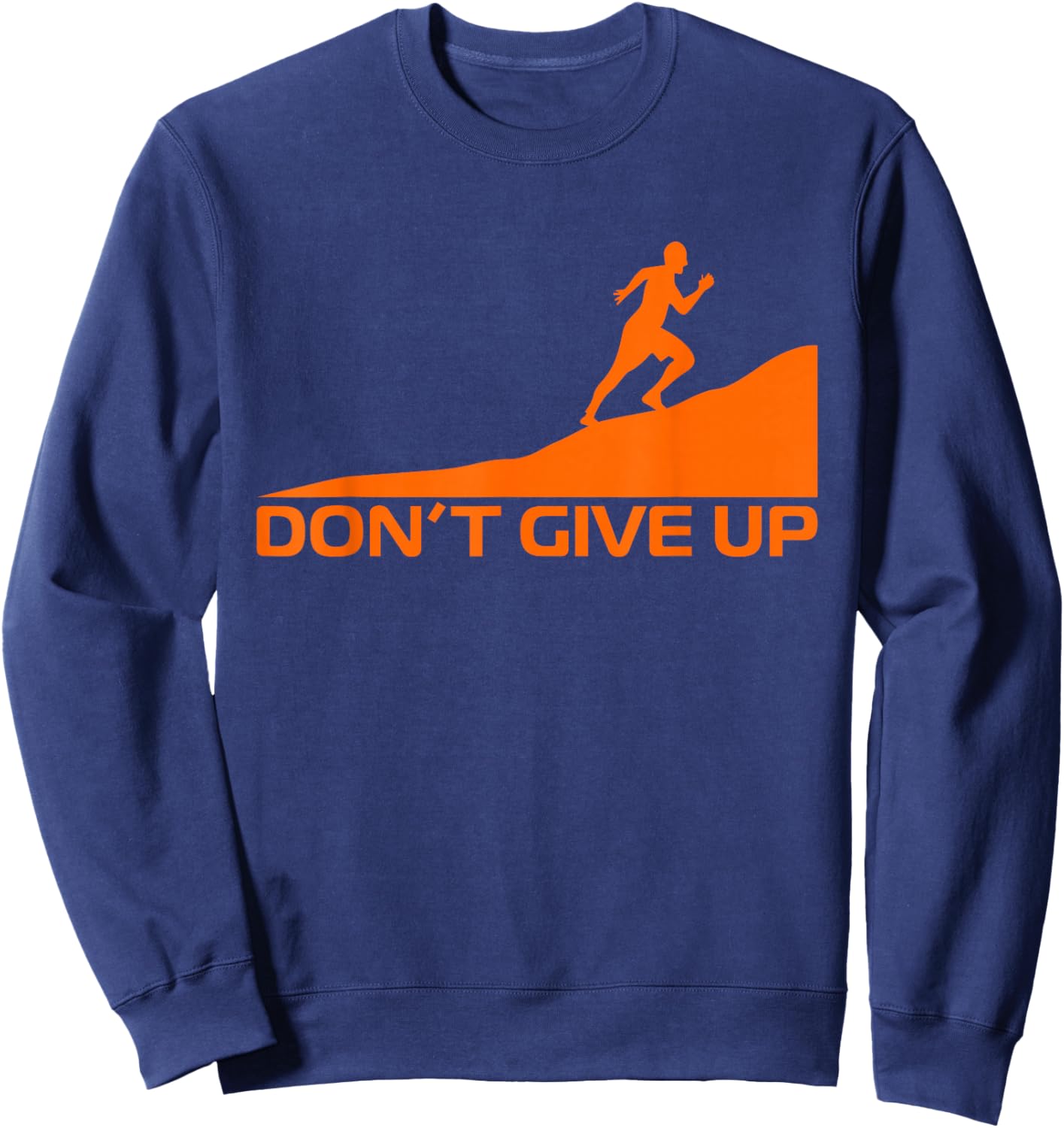 Don't give up Sweatshirt - Sweatshirt | Navy