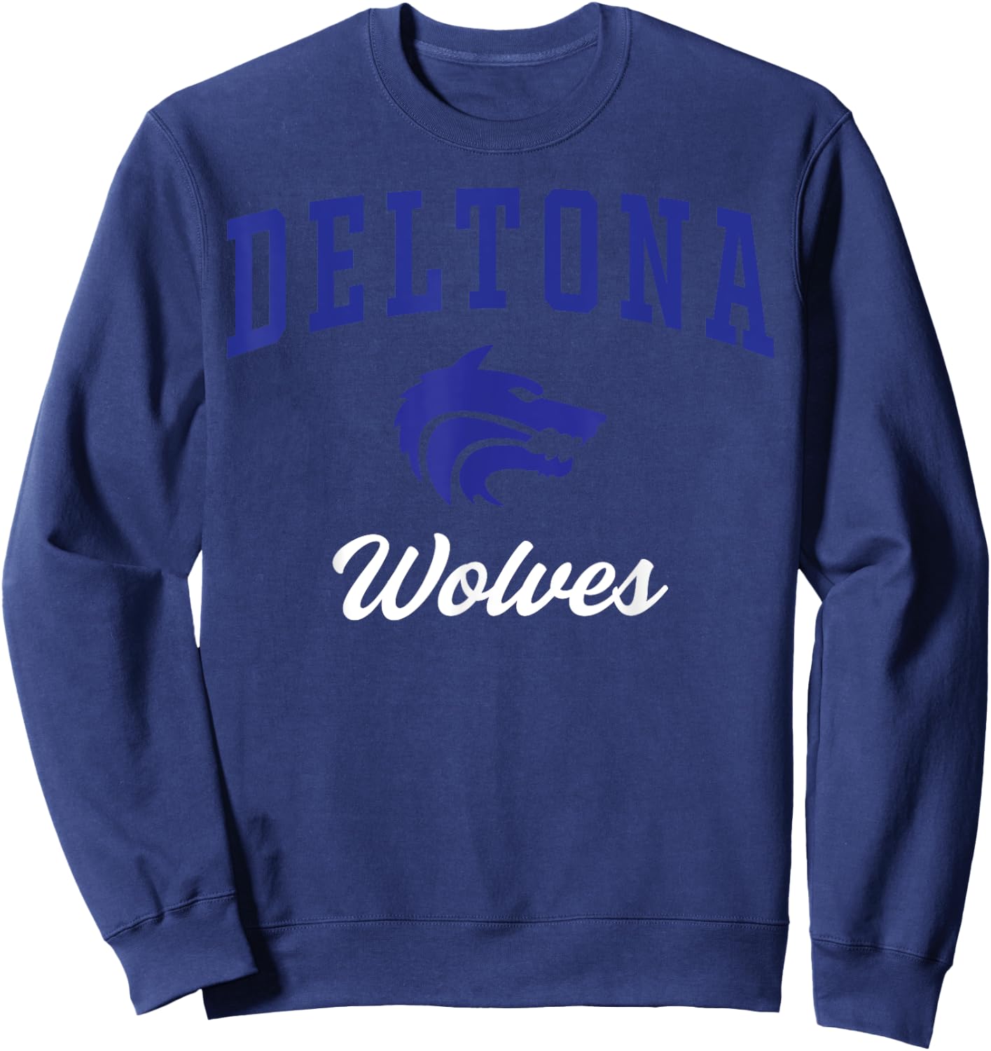 Deltona High School Wolves C3 Sweatshirt - Sweatshirt | Navy